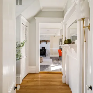 a view of a living room