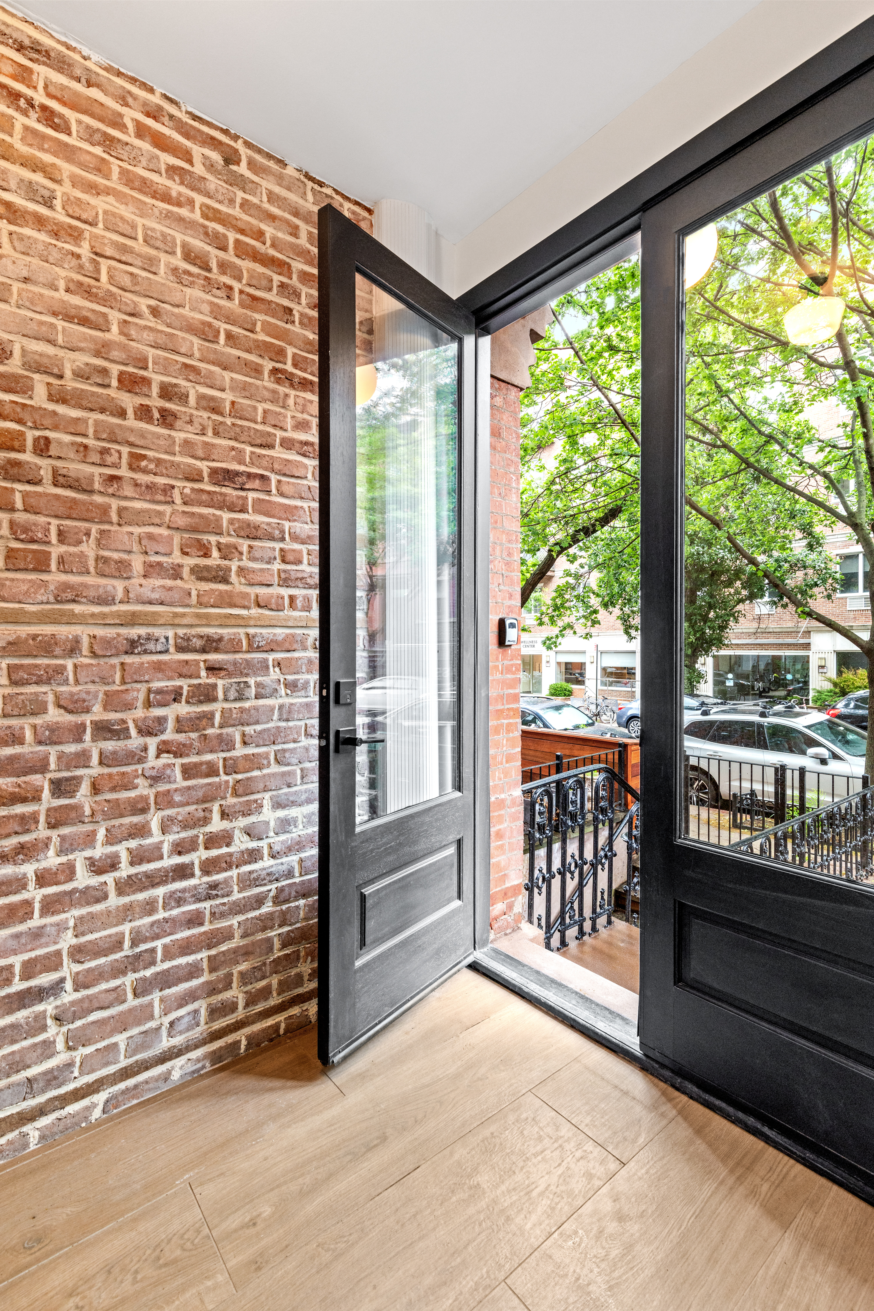 74 Carroll Street, Unit 2 Brooklyn, NY 11231 - Photo 11 of 13 a view of front door and deck area