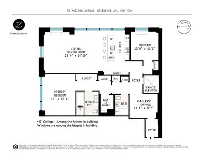 $1,995,000 | 76 Madison Avenue, Unit 2A | NoMad