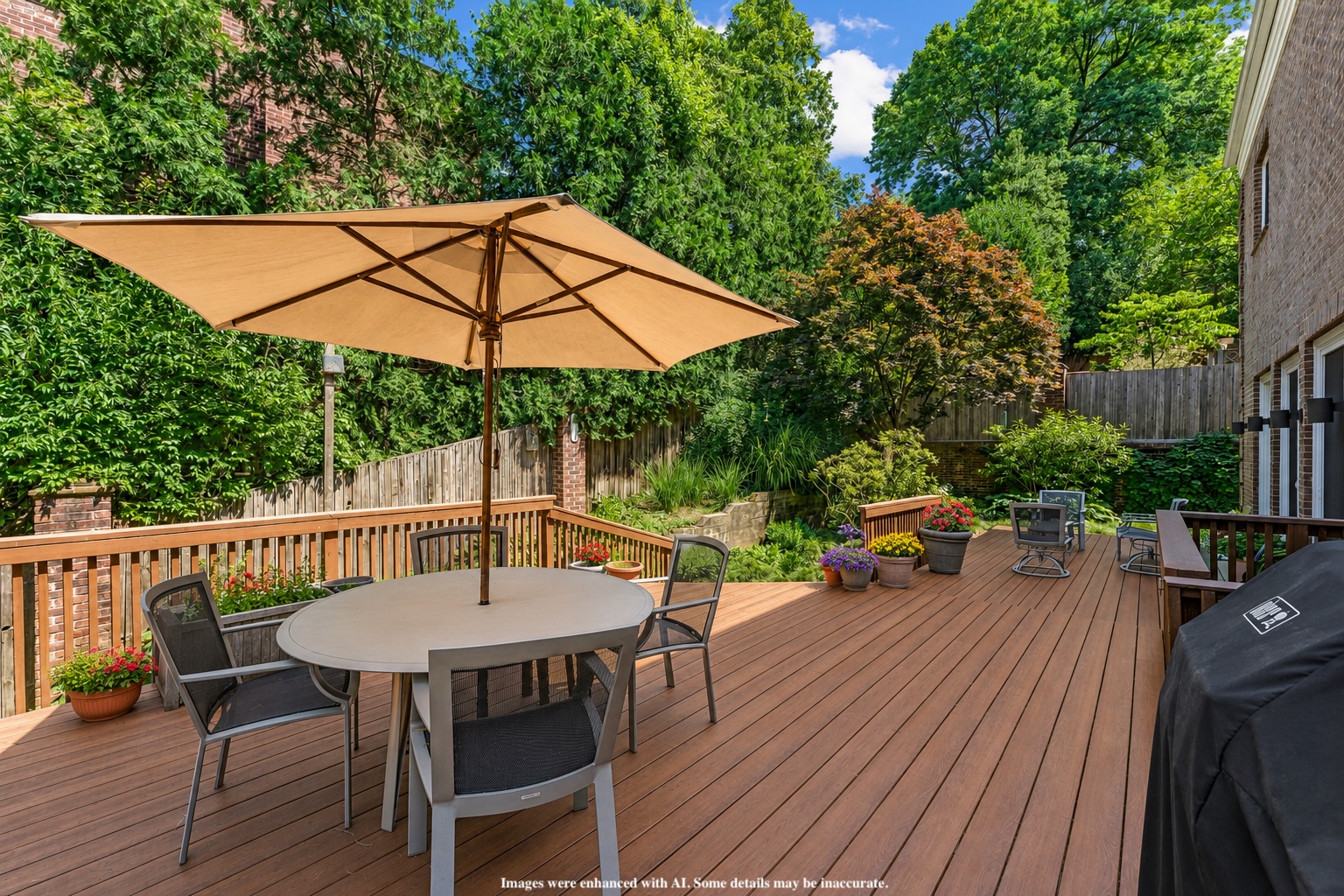 4753 Reservoir Road Northwest Washington, DC 20007 - Photo 45 of 51 an outdoor space with furniture and umbrella