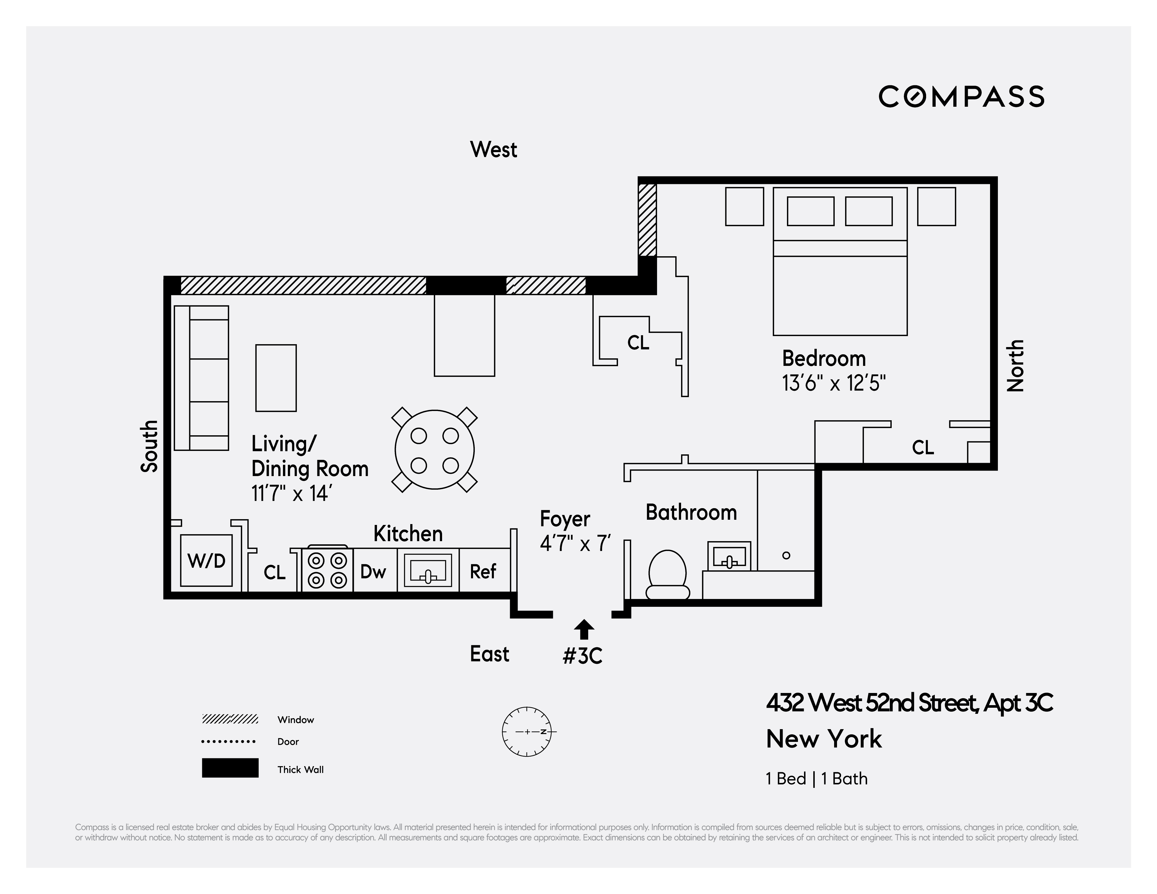 432 West 52nd Street, Unit 3C Manhattan, NY 10019 - Photo 2 of 2 unknown