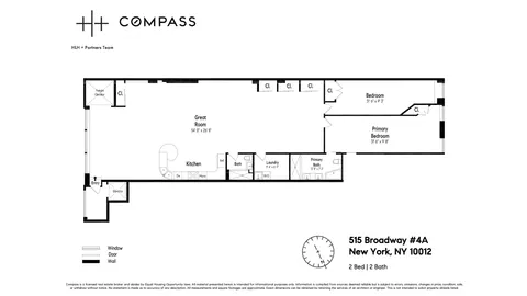 $4,250,000 | 515 Broadway, Unit 4A | SoHo