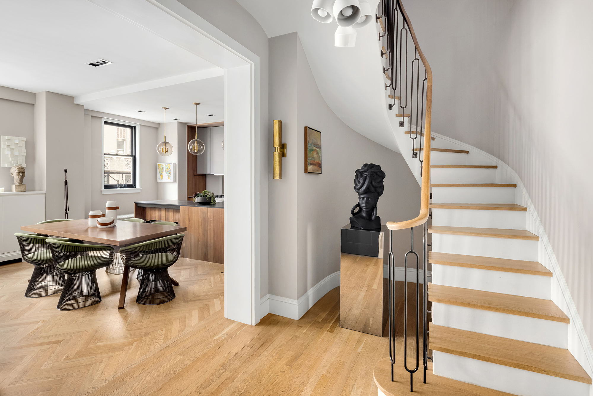 220 Madison Avenue, Unit 14/15O Manhattan, NY 10016 - Photo 10 of 18 a view of a livingroom with furniture and hardwood floor