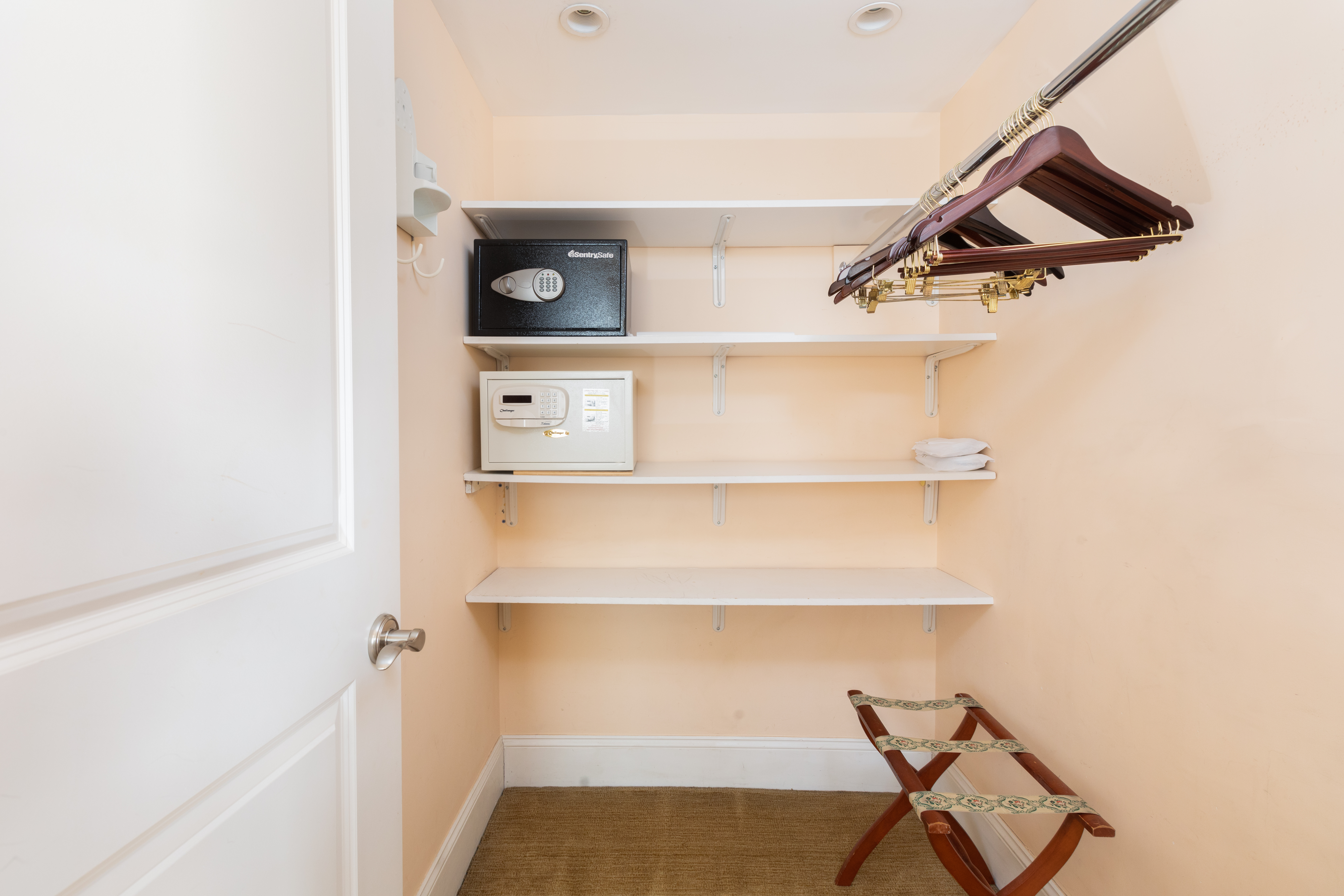 111 East 56th Street, Unit 1705 Manhattan, NY 10022 - Photo 8 of 12 a view of a room with rack on the wall