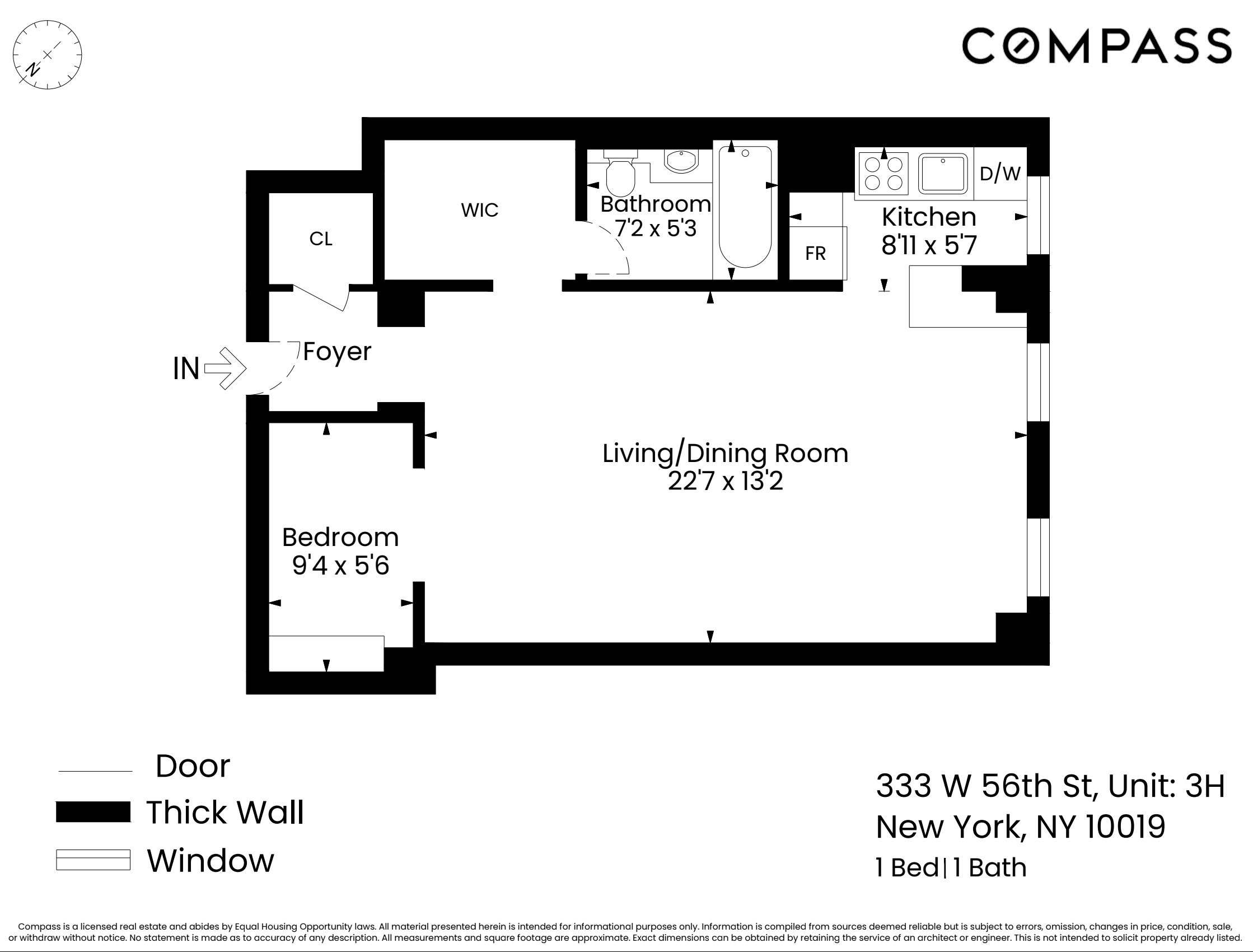 333 West 56th Street, Unit 3H Manhattan, NY 10019 - Photo 7 of 7