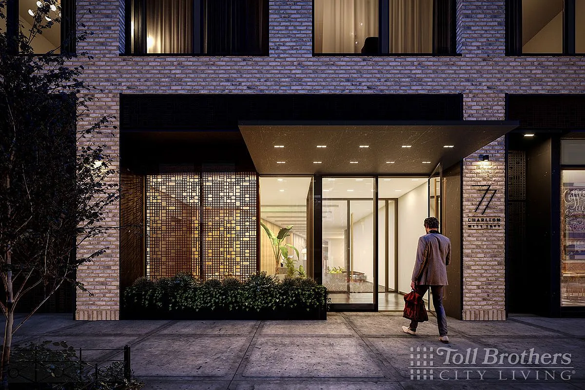 77 Charlton Street, Unit S10A Manhattan, NY 10014 - Photo 26 of 27 a view of entryway with wooden floor