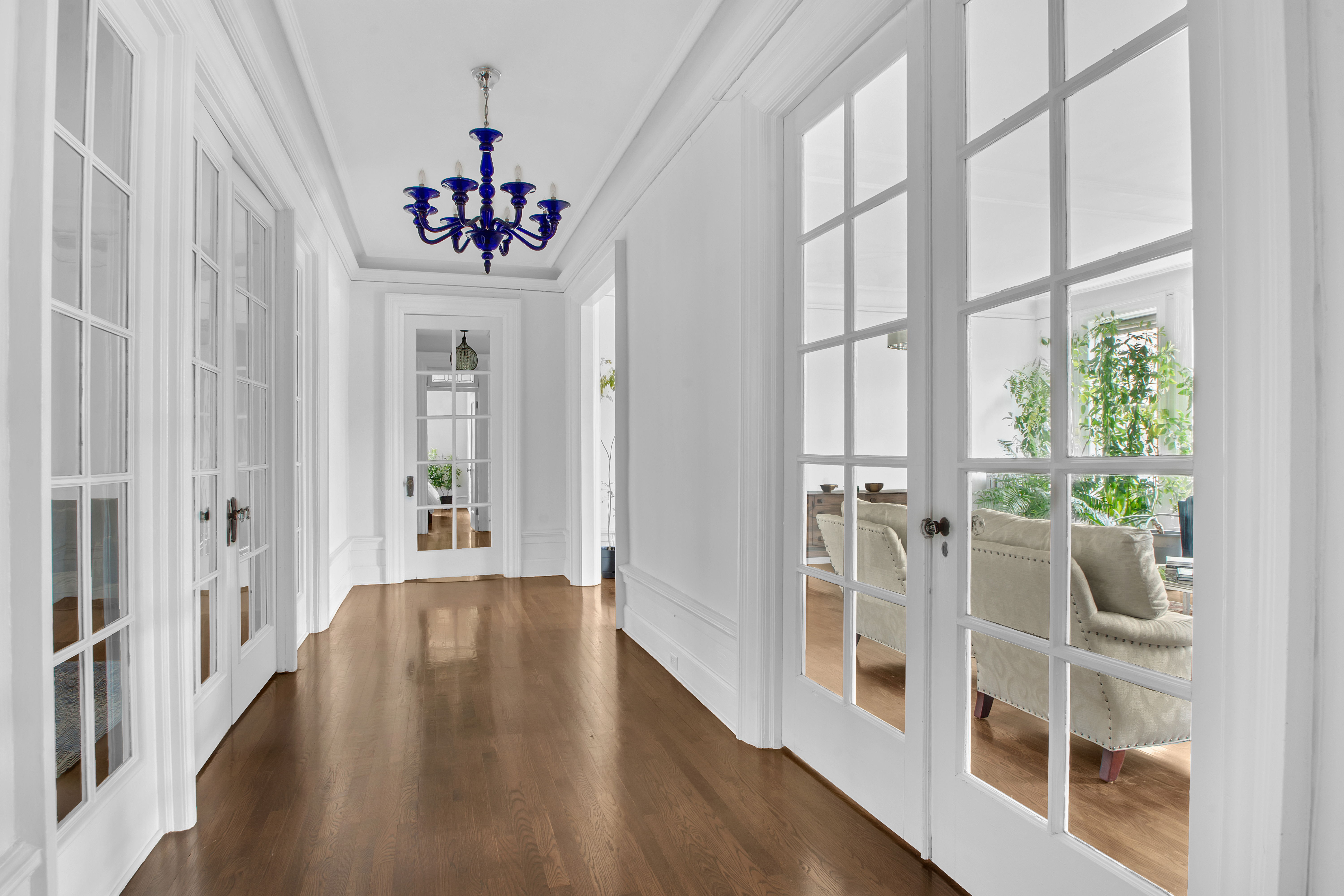 800 Riverside Drive, Unit 2E Manhattan, NY 10032 - Photo 10 of 27 a view of a hallway with wooden floor and entryway