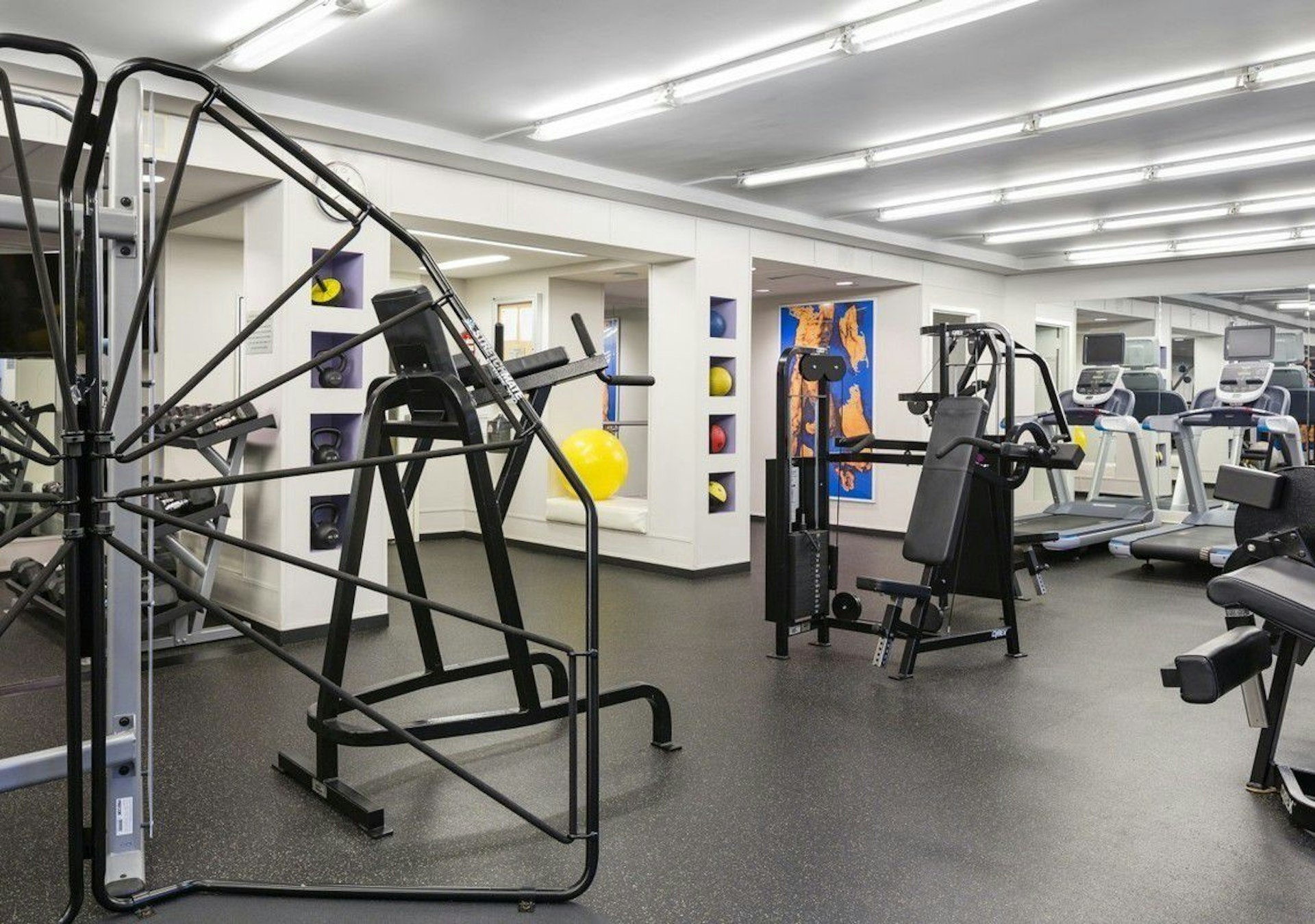 401 East 60th Street, Unit 4ABC Manhattan, NY 10022 - Photo 15 of 18 a view of a room with gym equipment