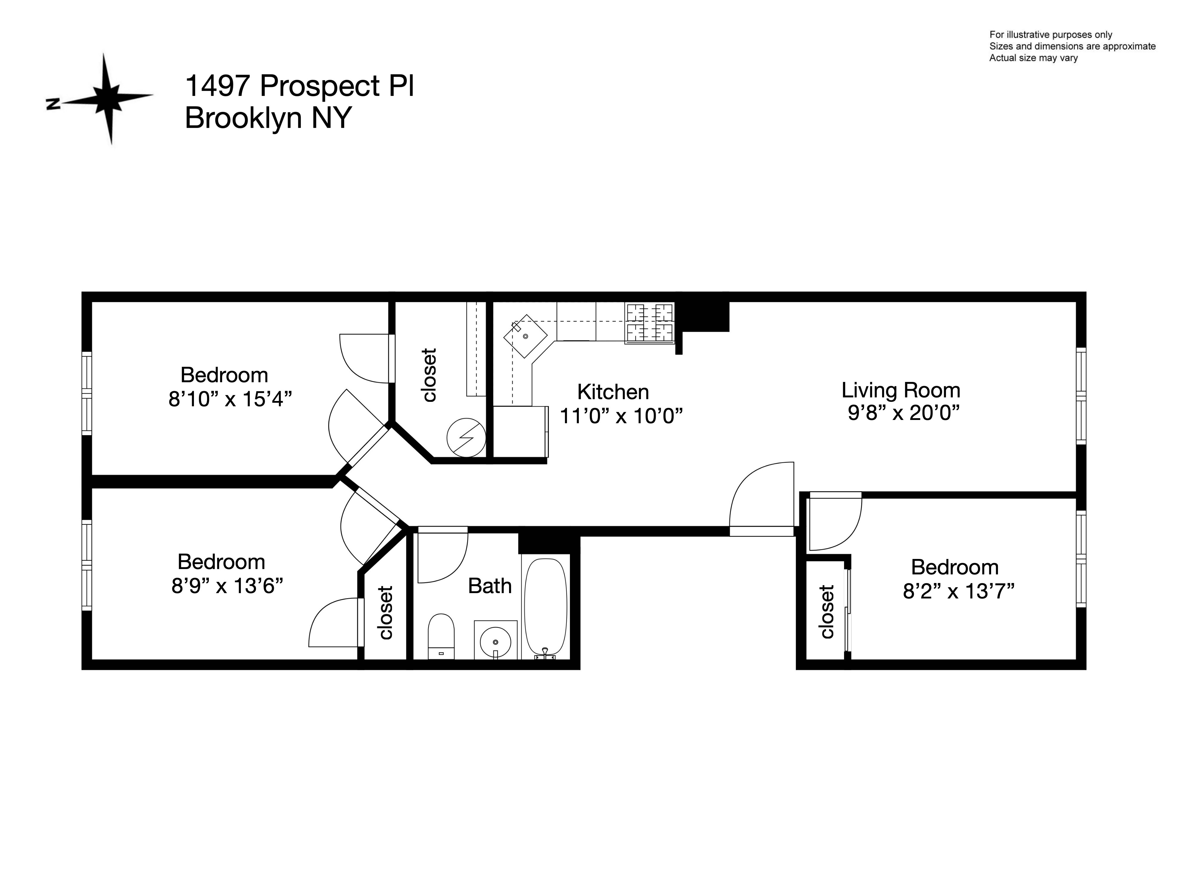 1497 Prospect Place, Unit 2 Brooklyn, NY 11213 - Photo 9 of 9