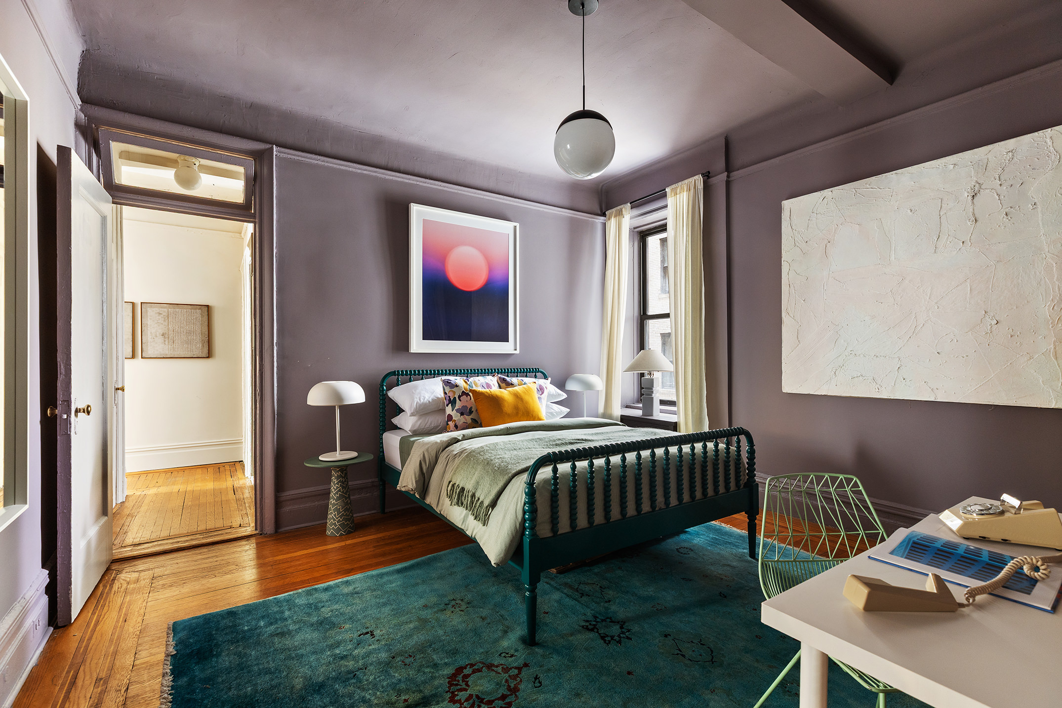 270 Riverside Drive, Unit 2C Manhattan, NY 10025 - Photo 13 of 22 a bedroom with furniture and a window