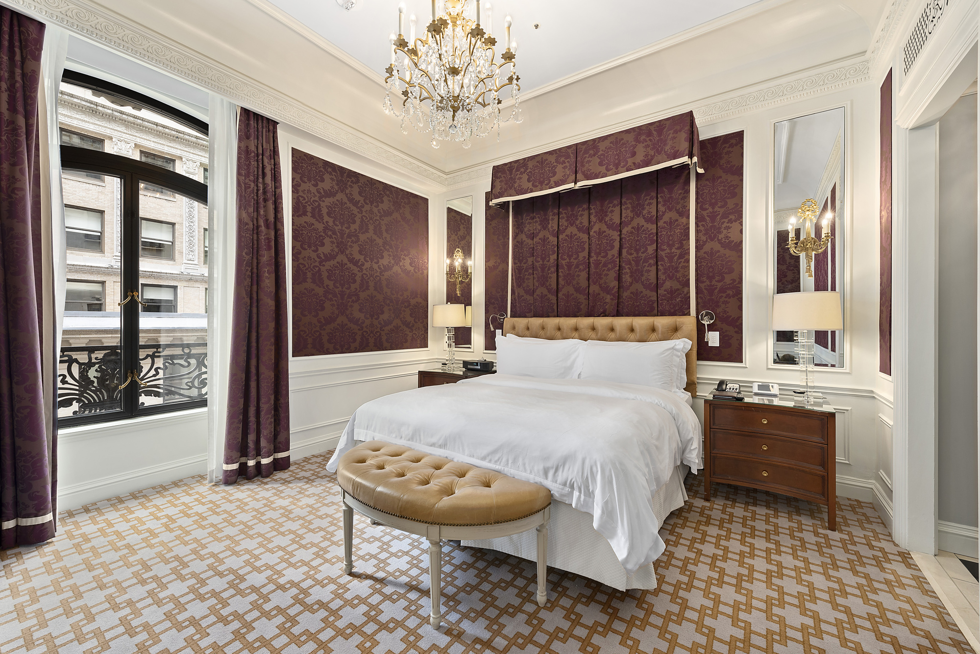 2 East 55th Street, Unit 807W4 Manhattan, NY 10022 - Photo 3 of 12 a spacious bedroom with a bed and a dresser