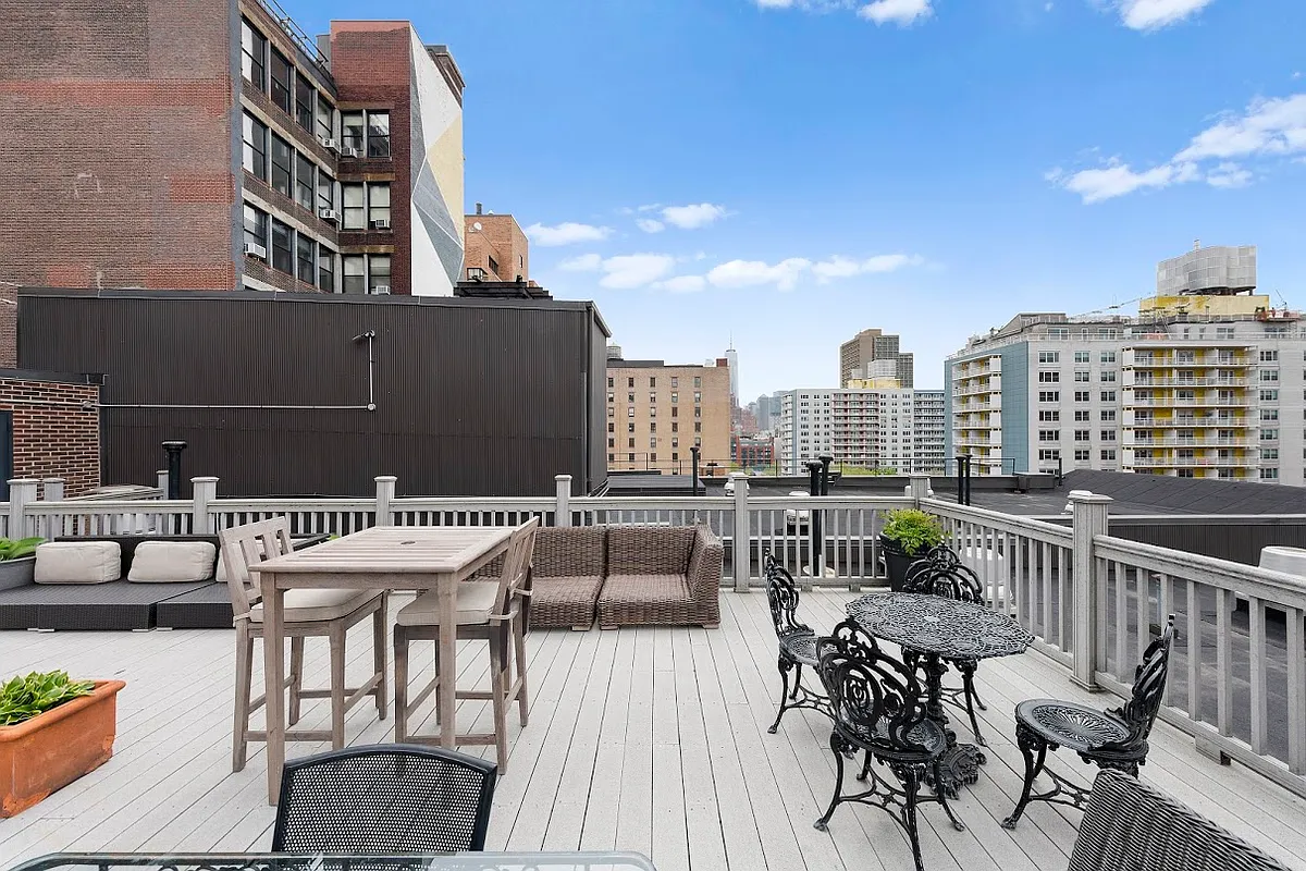 250 Mercer Street, Unit A504 Manhattan, NY 10012 - Photo 10 of 13 a view of balcony and patio