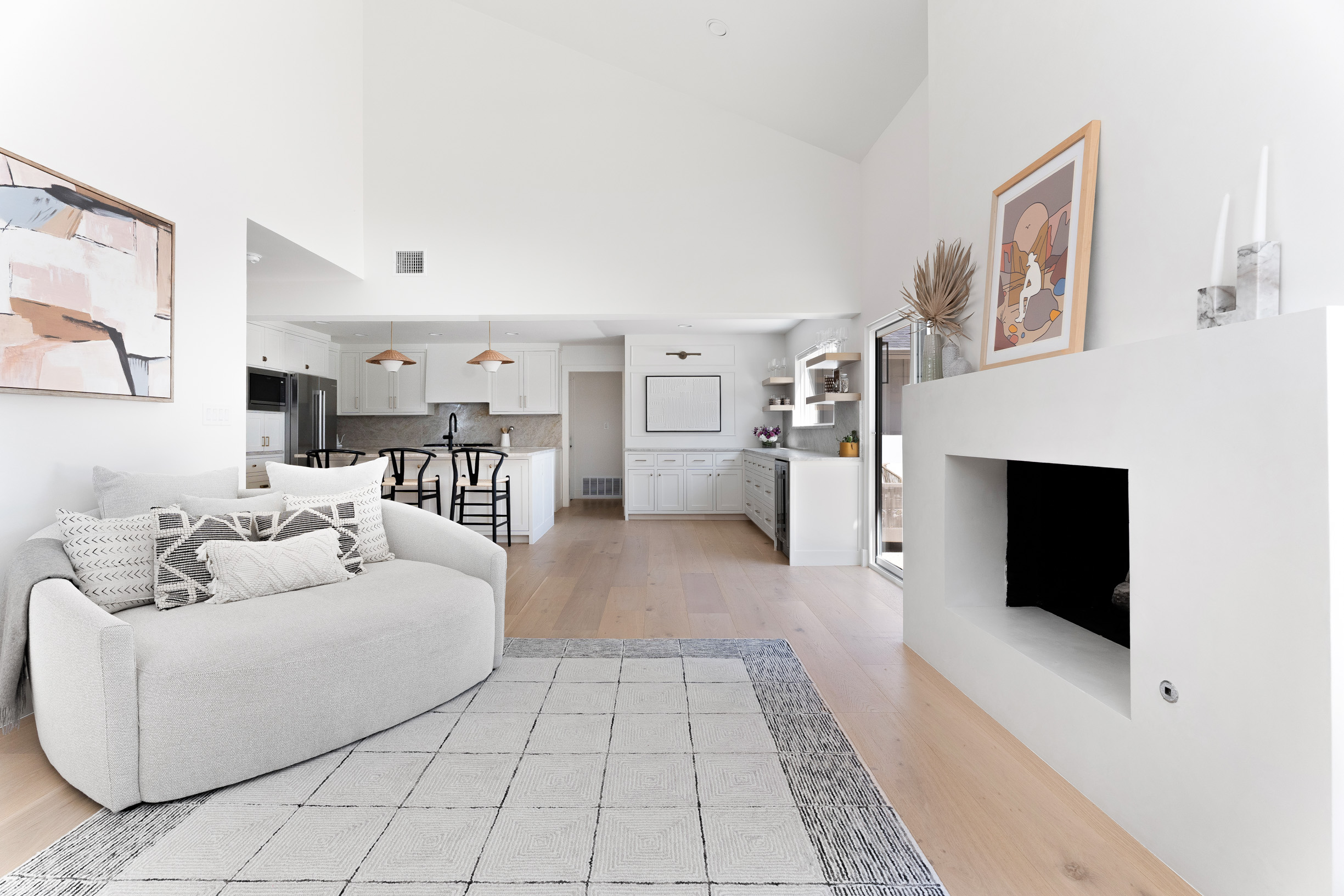 1317 Thaddeus Cove Austin, TX 78746 - Photo 3 of 22 a living room with furniture and a flat screen tv