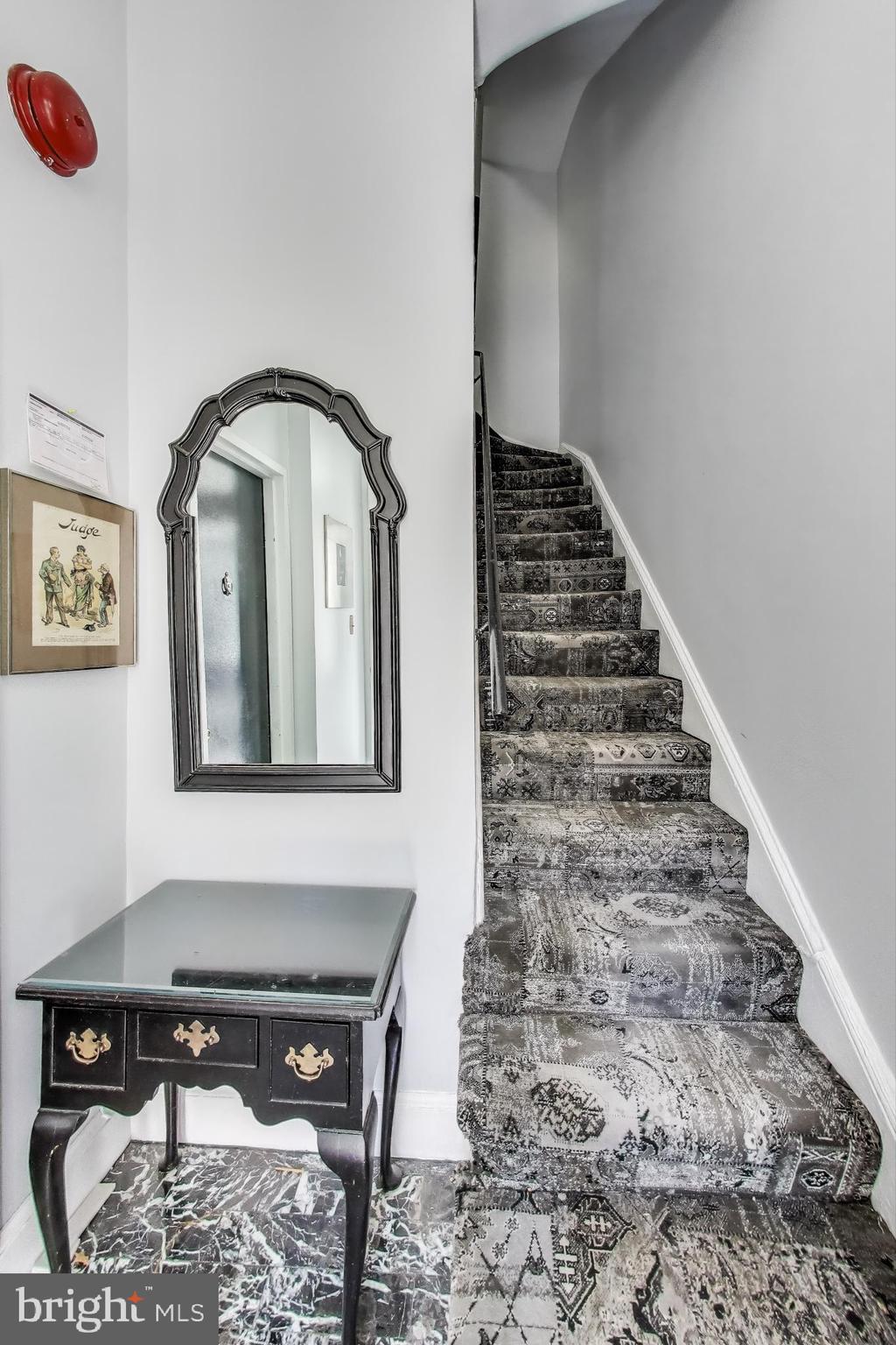 1317 Corcoran Street Northwest Washington, DC 20009 - Photo 7 of 47 a view of entryway with a front door