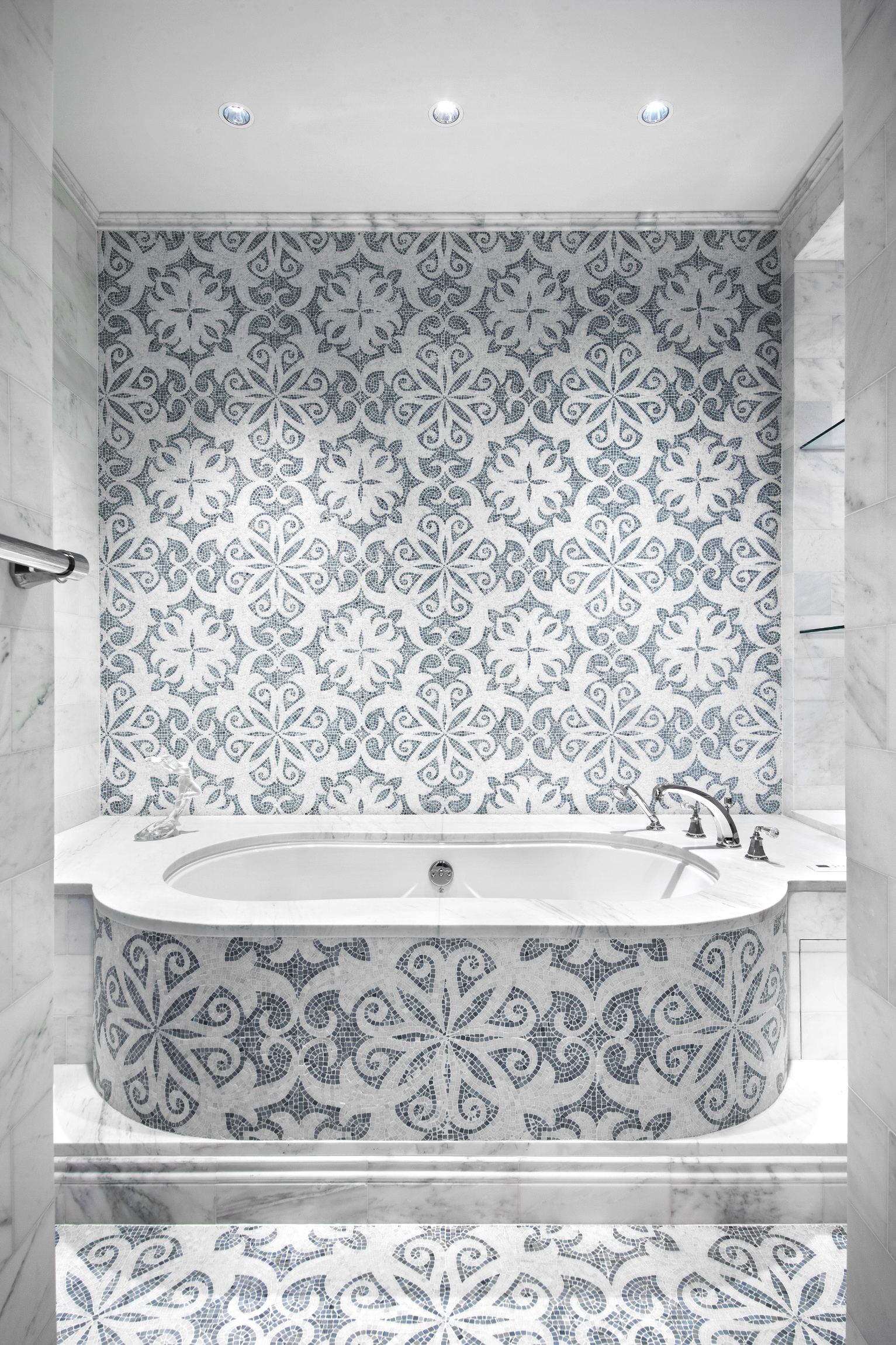 1 Central Park South, Unit 409 Manhattan, NY 10019 - Photo 7 of 26 a view of a bathtub in a bathroom