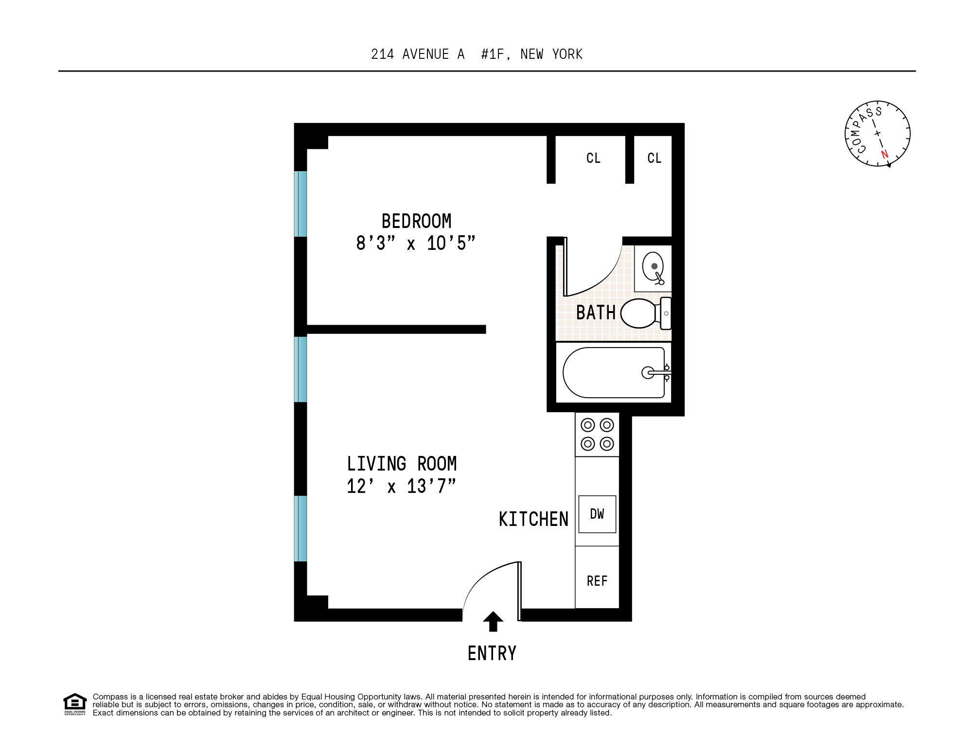 214 Avenue A, Unit 1F Manhattan, NY 10009 - Photo 7 of 7