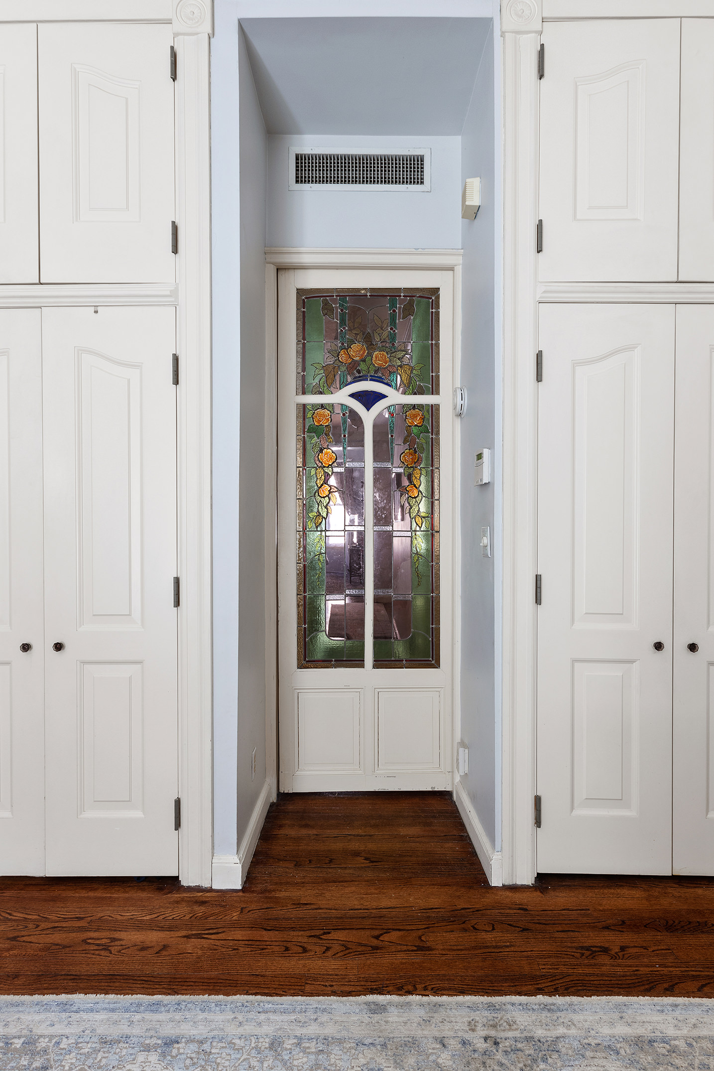 138 West 73rd Street Manhattan, NY 10023 - Photo 13 of 35 a view of front door with wooden floor