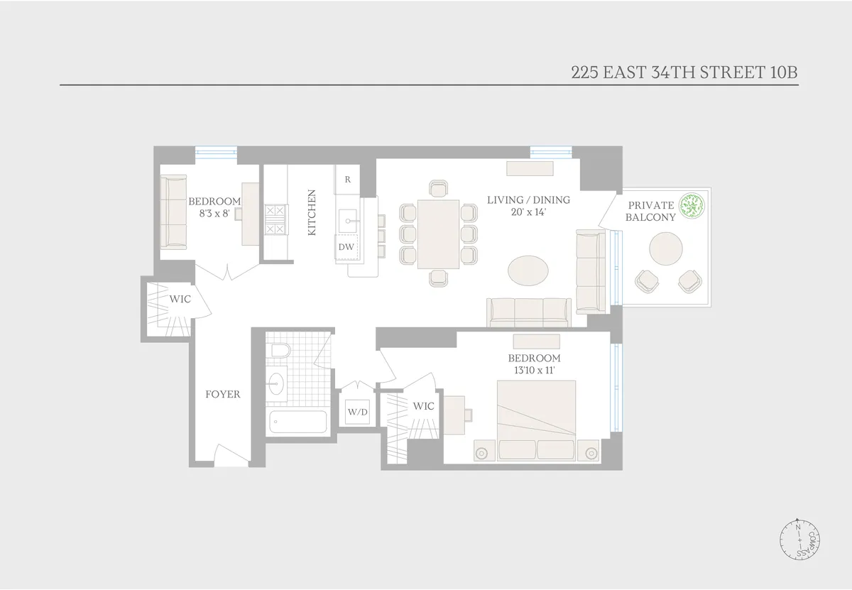 225 East 34th Street, Unit 8B Manhattan, NY 10016 - Photo 18 of 18 unknown