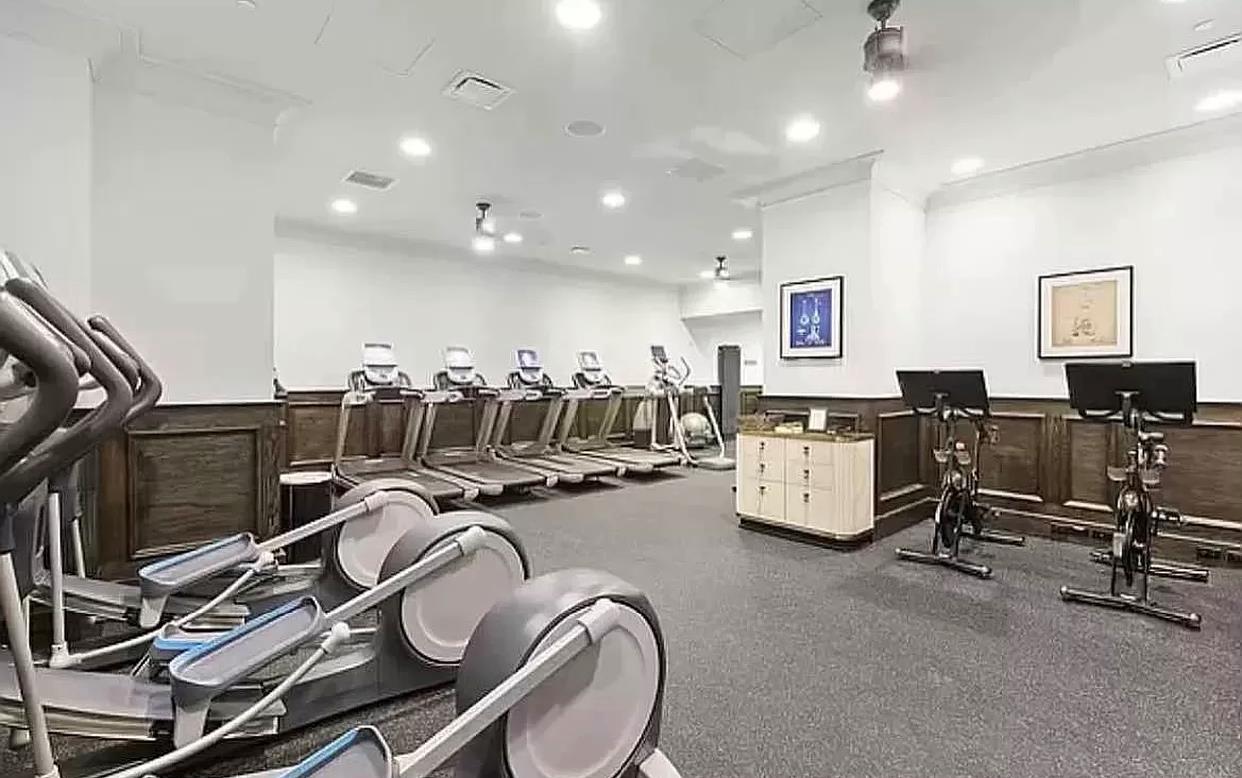 5 Beekman Street, Unit 21B Manhattan, NY 10038 - Photo 17 of 23 a view of a room with gym equipment