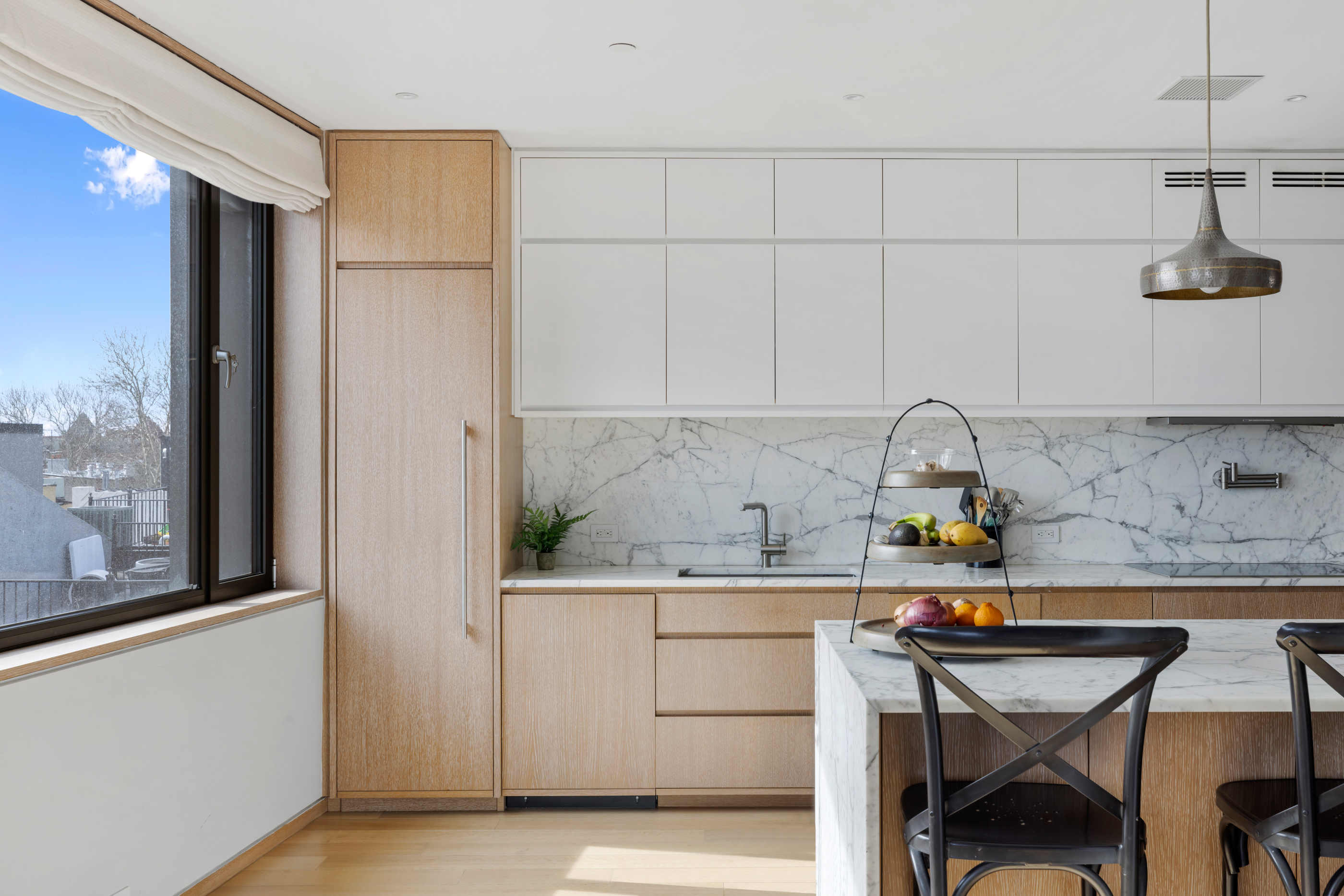 210 Pacific Street, Unit 6 Brooklyn, NY 11201 - Photo 6 of 20 a kitchen with a sink cabinets and window
