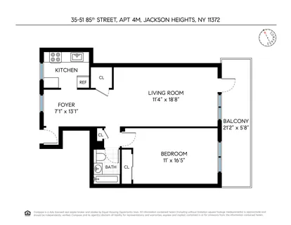 $310,000 | 35-51 85th Street, Unit 4M | Jackson Heights