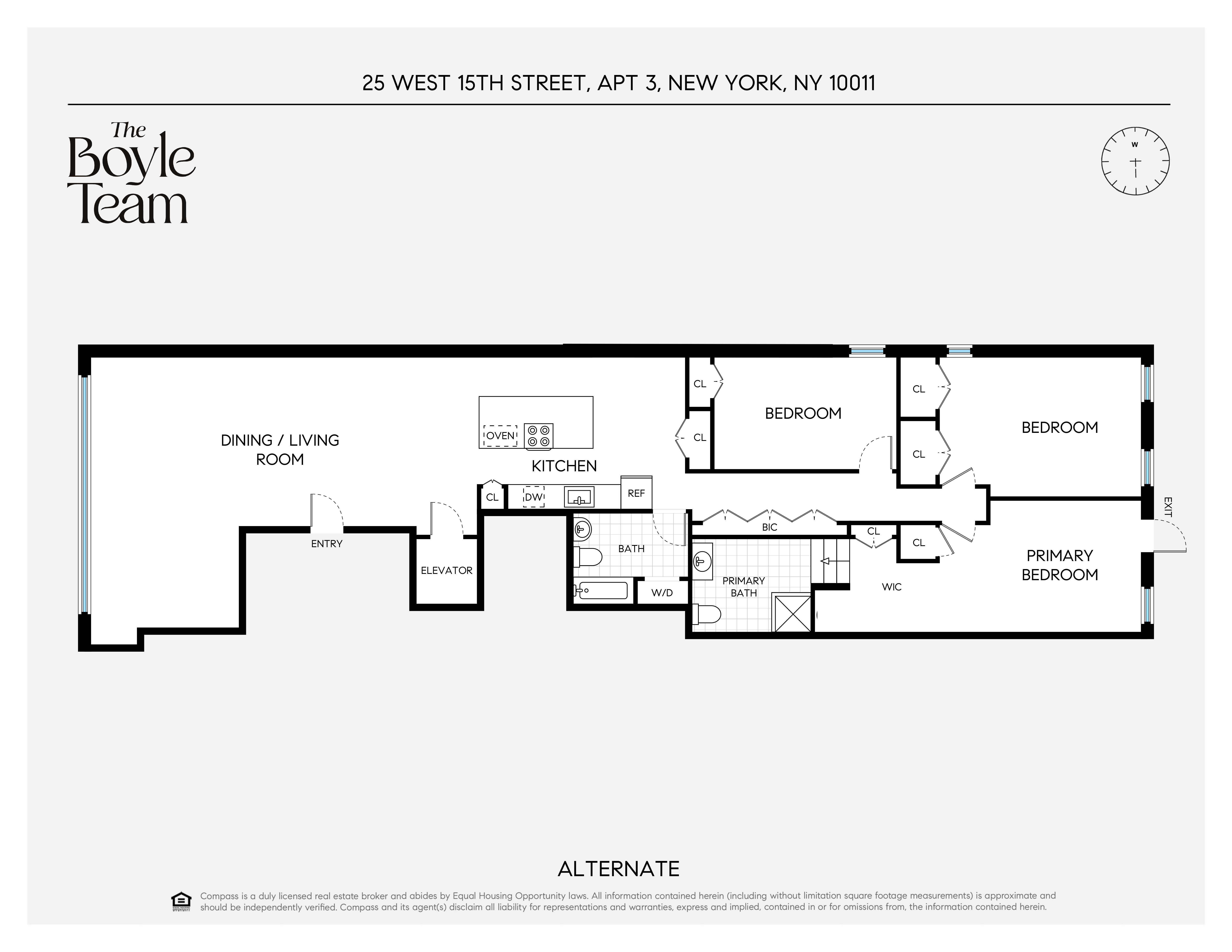 25 West 15th Street, Unit 3 Manhattan, NY 10011 - Photo 19 of 19 a picture of floor plan