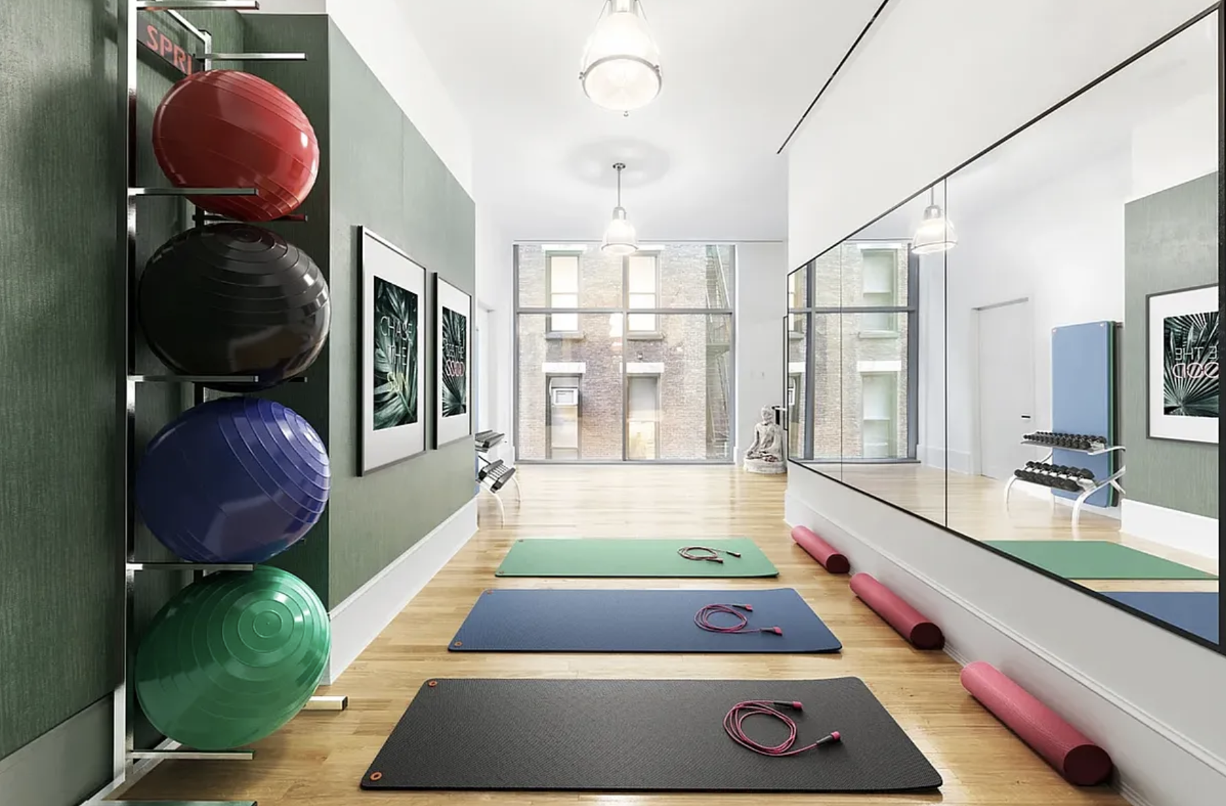 45 East 22nd Street, Unit 34A Manhattan, NY 10010 - Photo 22 of 24 a room with pool table and windows