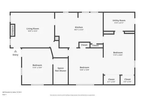 $170,000 | 2607 Brandon Street, Dallas, TX 75211