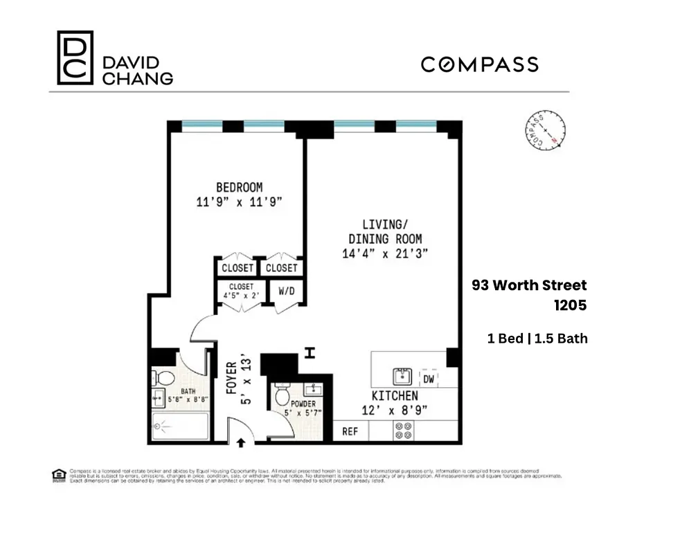 93 Worth Street, Unit 1205 Manhattan, NY 10013 - Photo 8 of 8