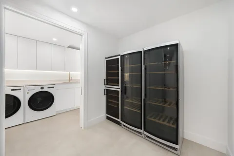 a view of a storage & utility room