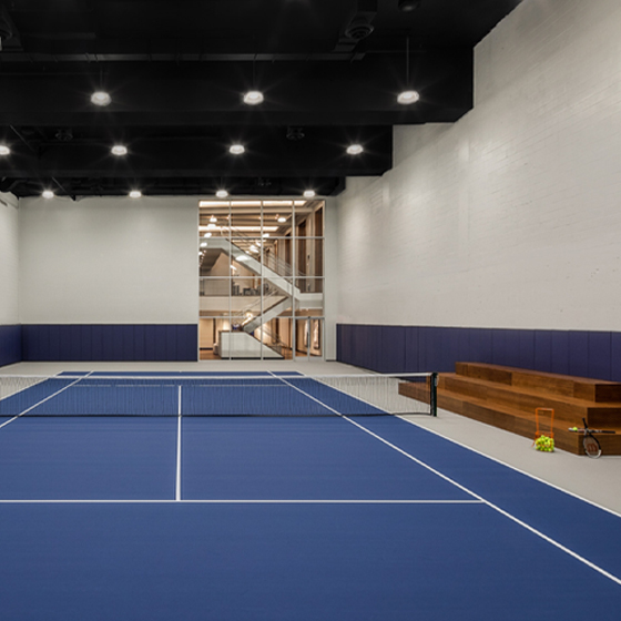 30 Riverside Boulevard, Unit 32E Manhattan, NY 10069 - Photo 14 of 19 a view of a room with gym equipment