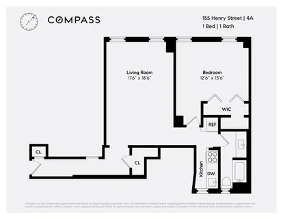 $795,000 | 155 Henry Street, Unit 4A | Brooklyn Heights