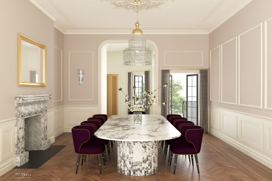 155 East 70th Street Manhattan, NY 10021 - Photo 8 of 27 a view of a dining room with furniture window and wooden floor