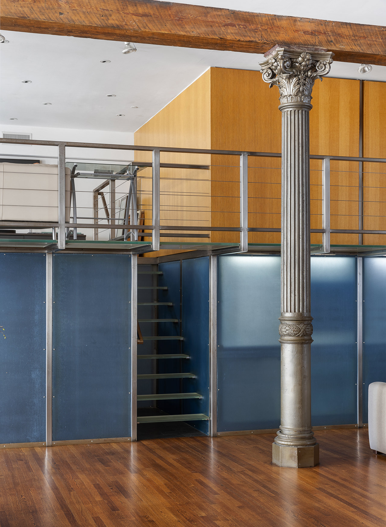 84 Mercer Street, Unit 3E Manhattan, NY 10012 - Photo 12 of 19 a view of entryway and hall with wooden floor