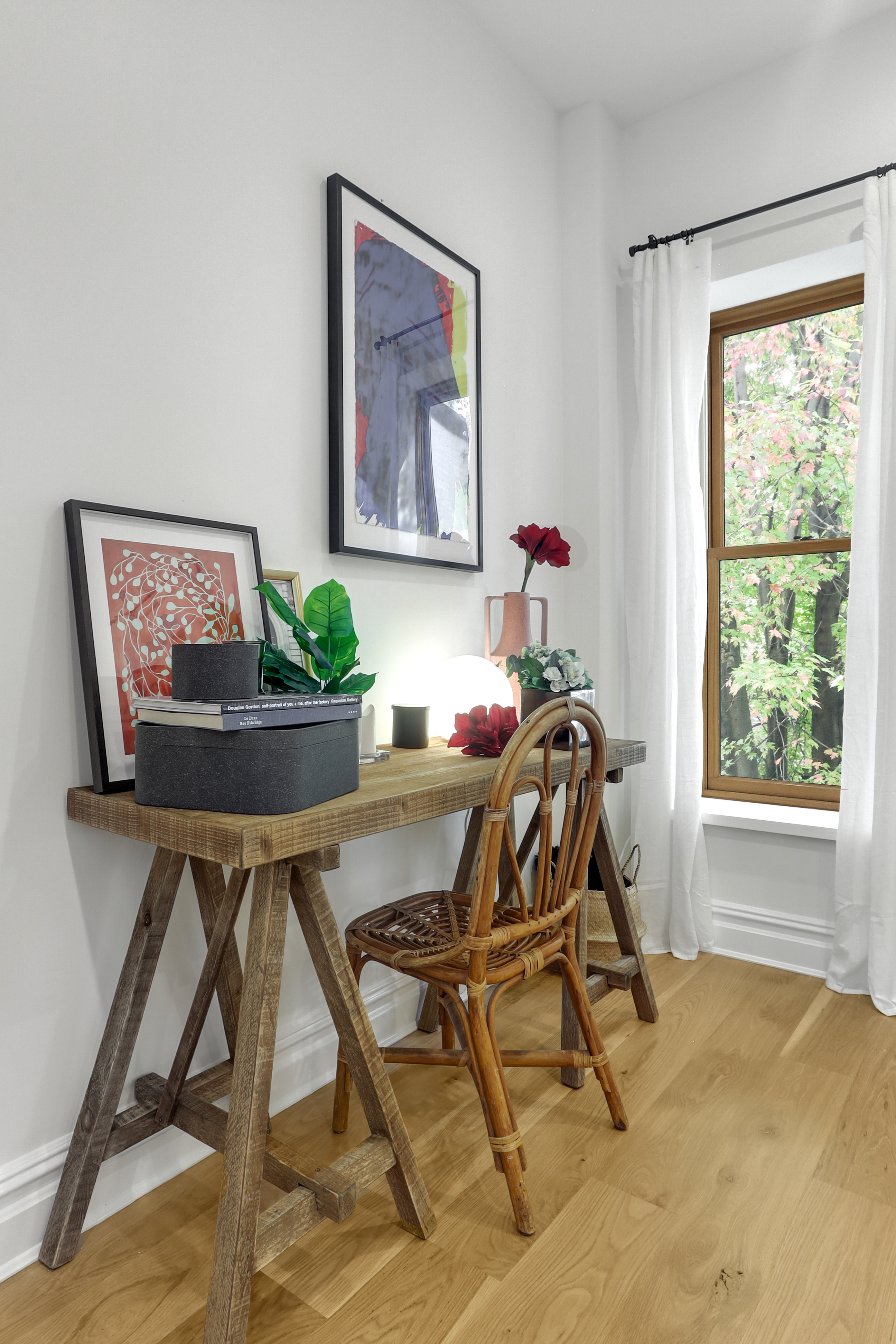 220 Lewis Avenue Brooklyn, NY 11221 - Photo 13 of 22 a workspace filed with furniture and a window
