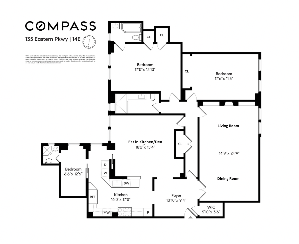 135 Eastern Parkway, Unit 14E Brooklyn, NY 11238 - Photo 16 of 16 unknown