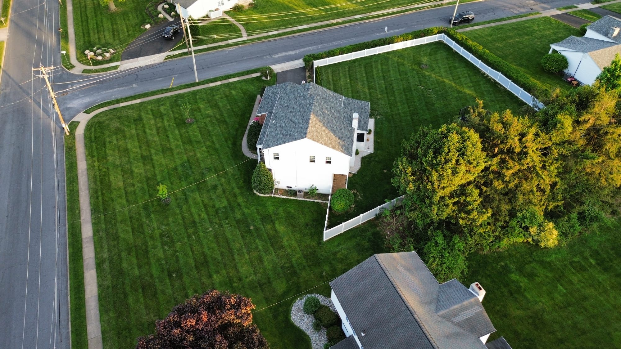 535 Bell Lane Ambler, PA 19002 - Photo 36 of 45 a backyard of a house with lots of green space