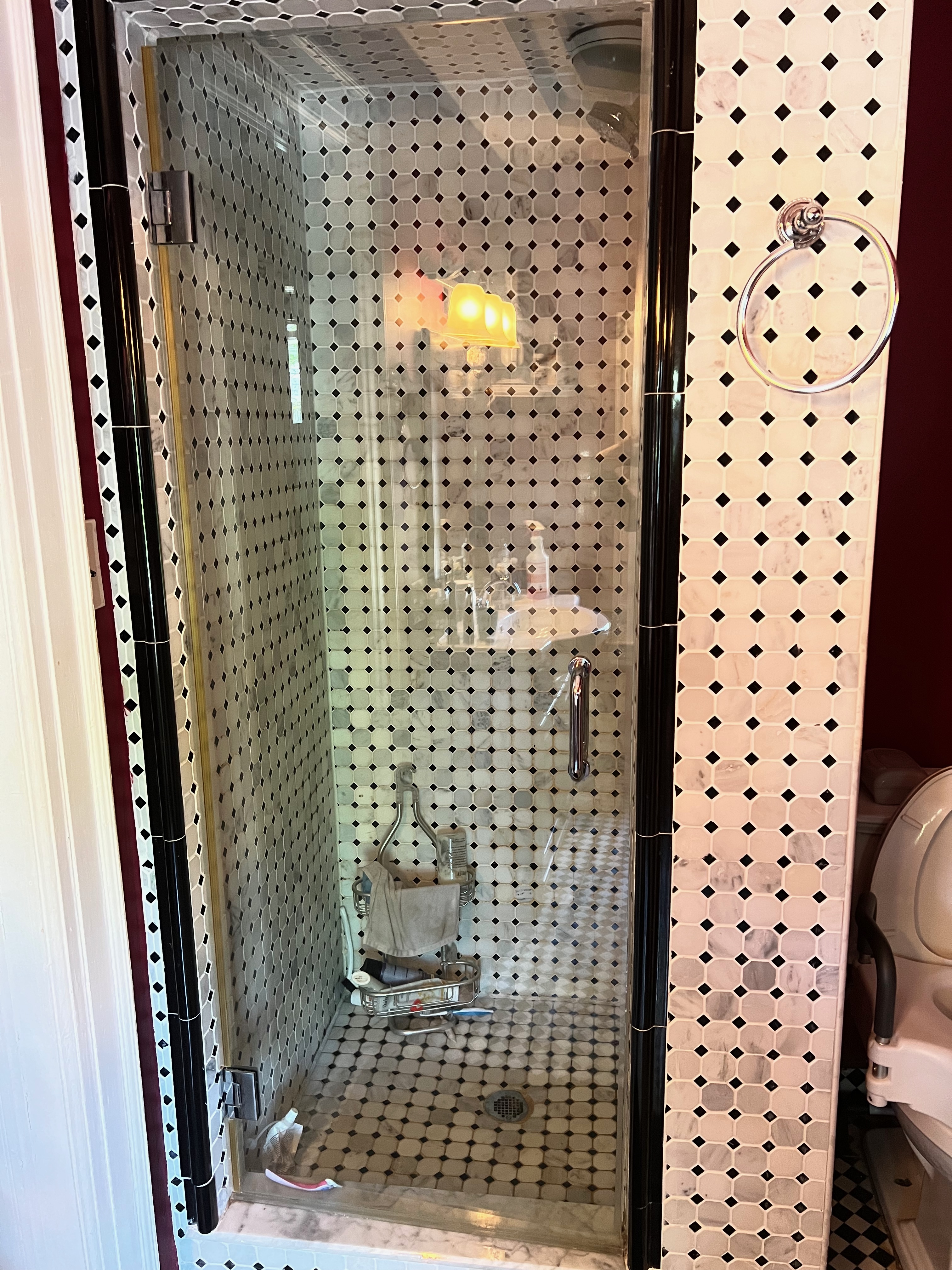 630 East 24th Street Brooklyn, NY 11210 - Photo 21 of 28 a bathroom with a toilet and a shower