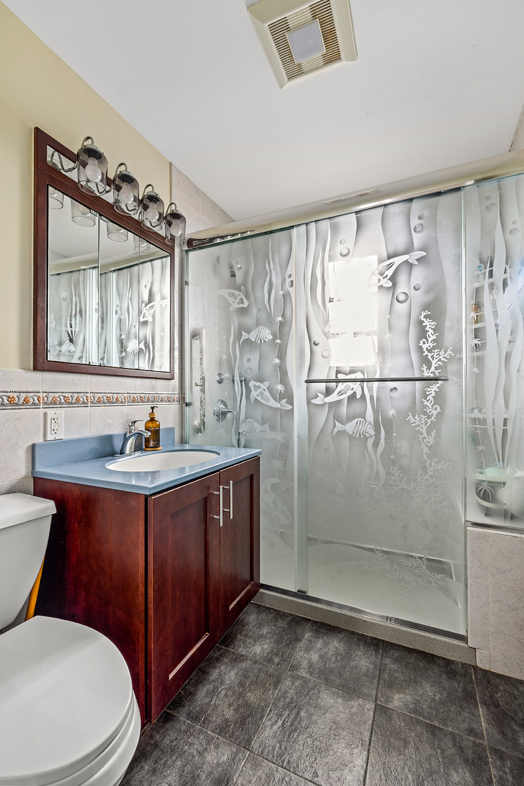 524 Beach 127th Street Queens, NY 11694 - Photo 10 of 18 a bathroom with a sink a toilet and shower