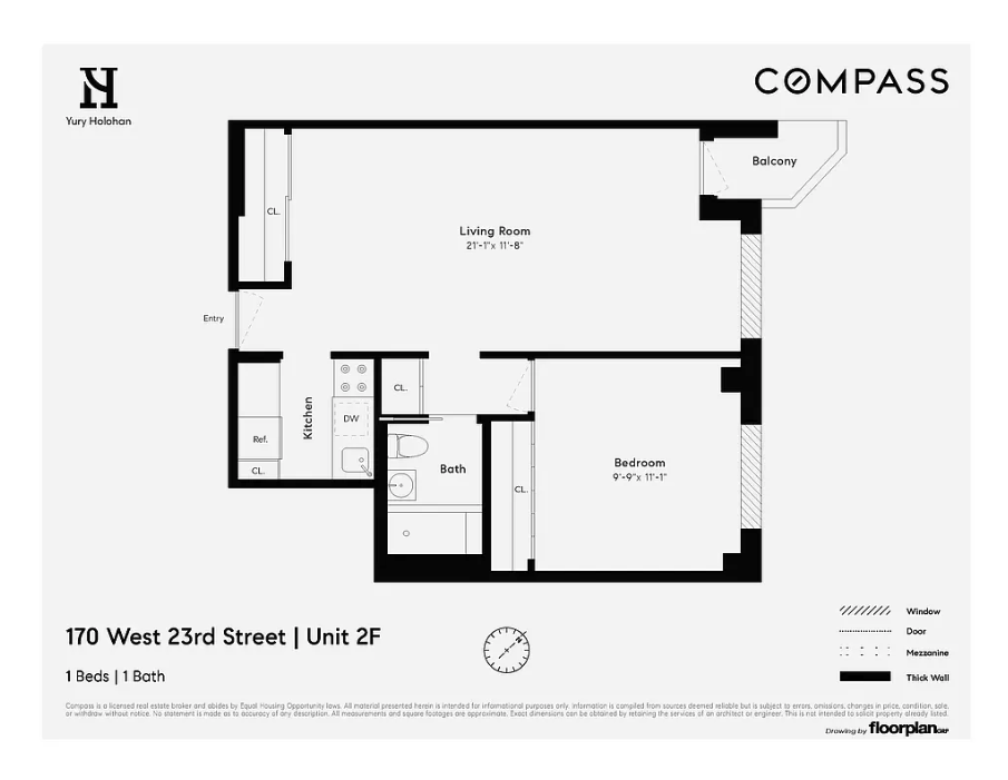 170 West 23rd Street, Unit 2F Manhattan, NY 10011 - Photo 10 of 10 unknown