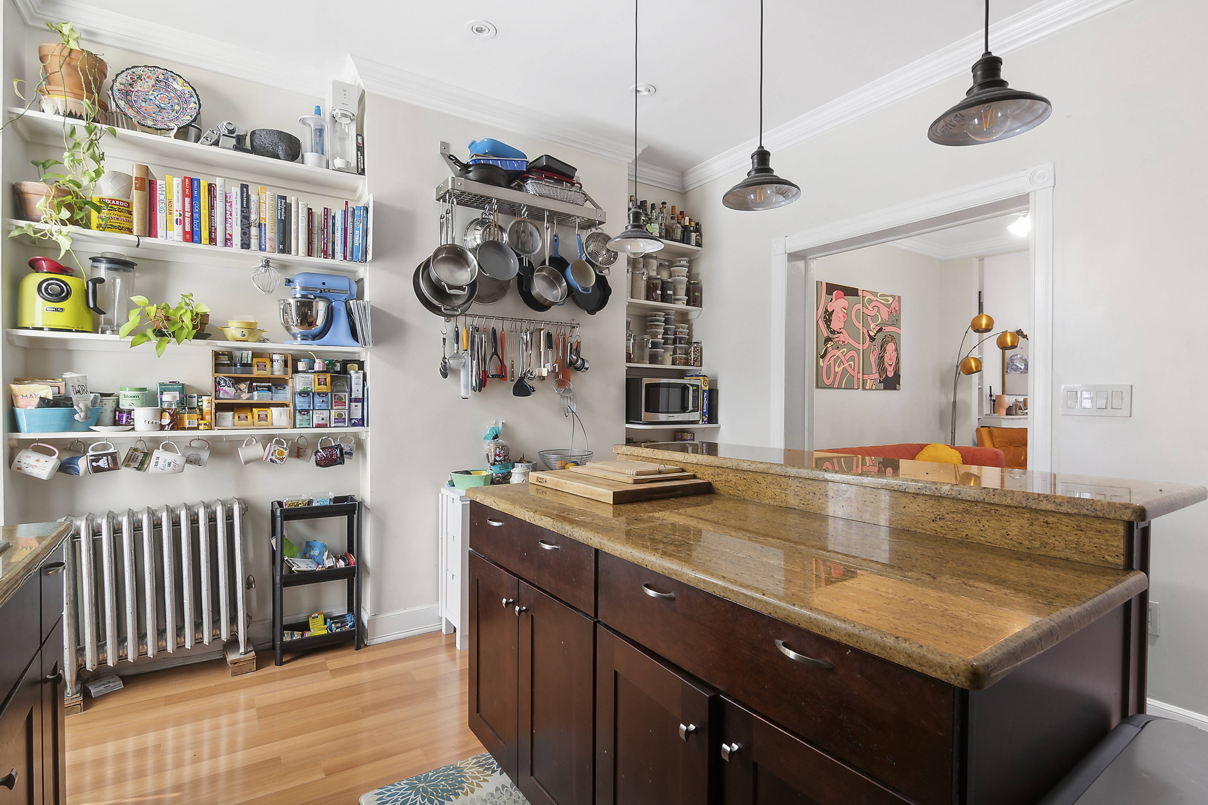 656 Union Street, Unit 2 Brooklyn, NY 11215 - Photo 7 of 12 a kitchen that has a lot of cabinets