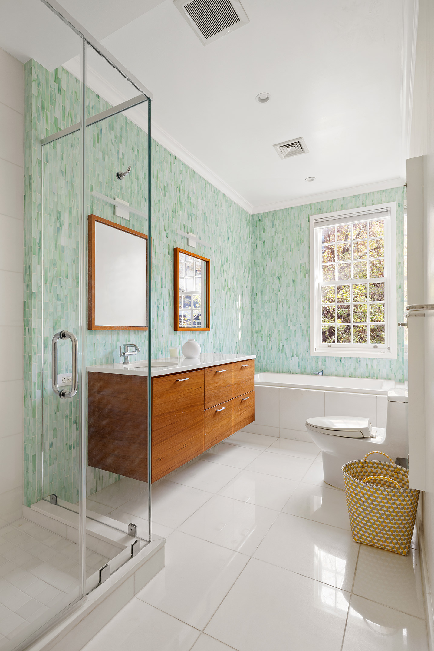 104 Willow Street Brooklyn, NY 11201 - Photo 9 of 27 a spacious bathroom with a bathtub and a shower
