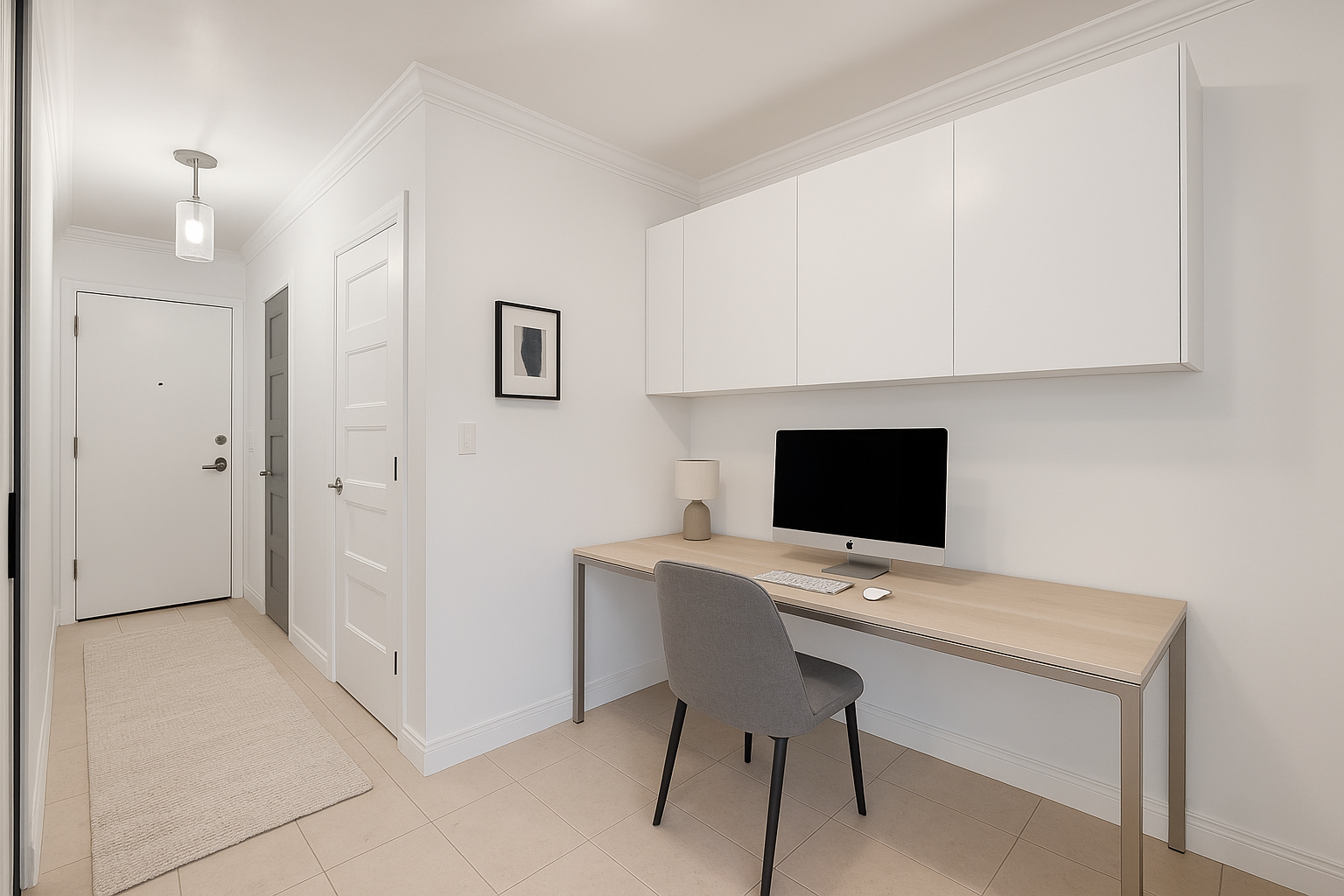 301 East 62nd Street, Unit 2K Manhattan, NY 10065 - Photo 5 of 9 a view of a workspace with furniture