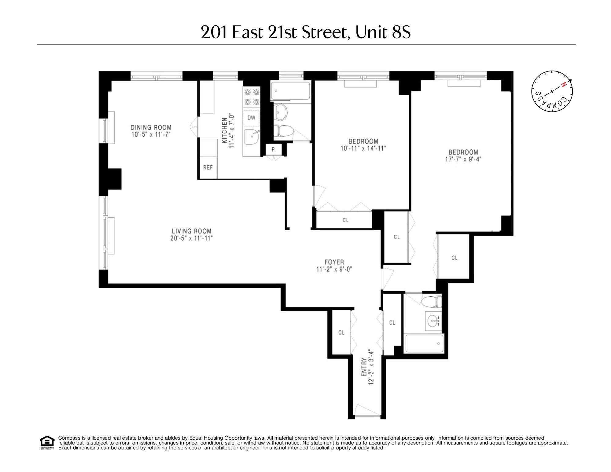 201 East 21st Street 8S Gramercy Park New York NY 10010