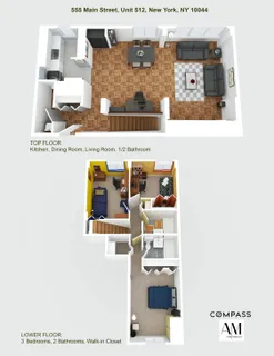 $1,180,000 | 555 Main Street, Unit 512 | Roosevelt Island