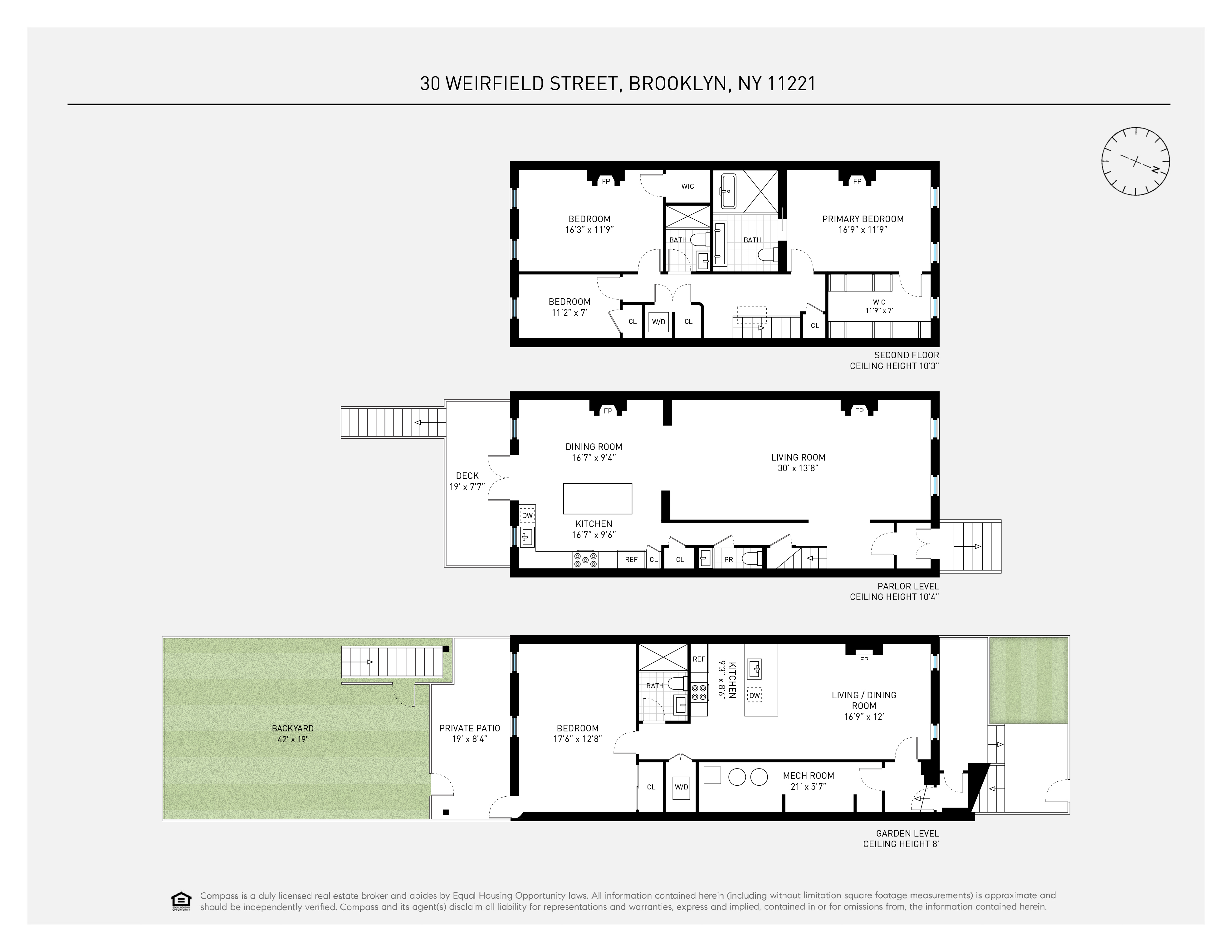 30 Weirfield Street Brooklyn, NY 11221 - Photo 29 of 29 a picture of a floor plan