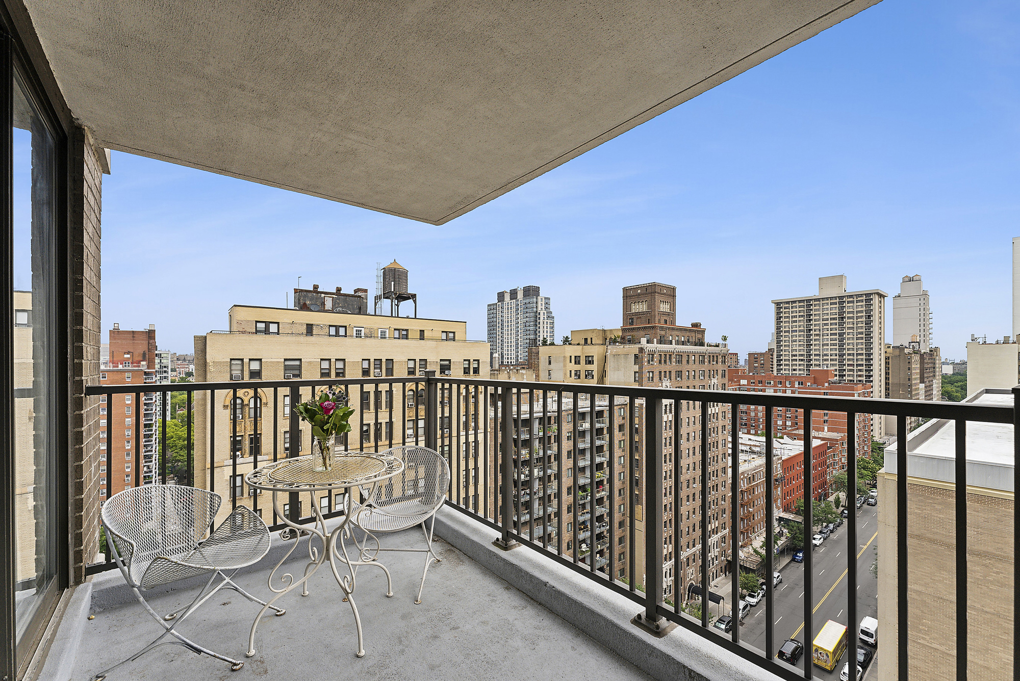 175 West 95th Street, Unit 18G Manhattan, NY 10025 - Photo 8 of 14 a view of balcony with city view