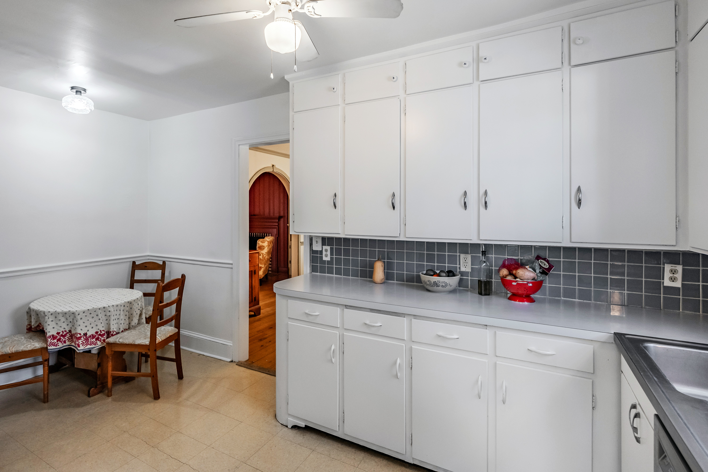 14 Decatur Road Havertown, PA 19083 - Photo 17 of 43 a kitchen with stainless steel appliances granite countertop a white cabinets and a dishwasher