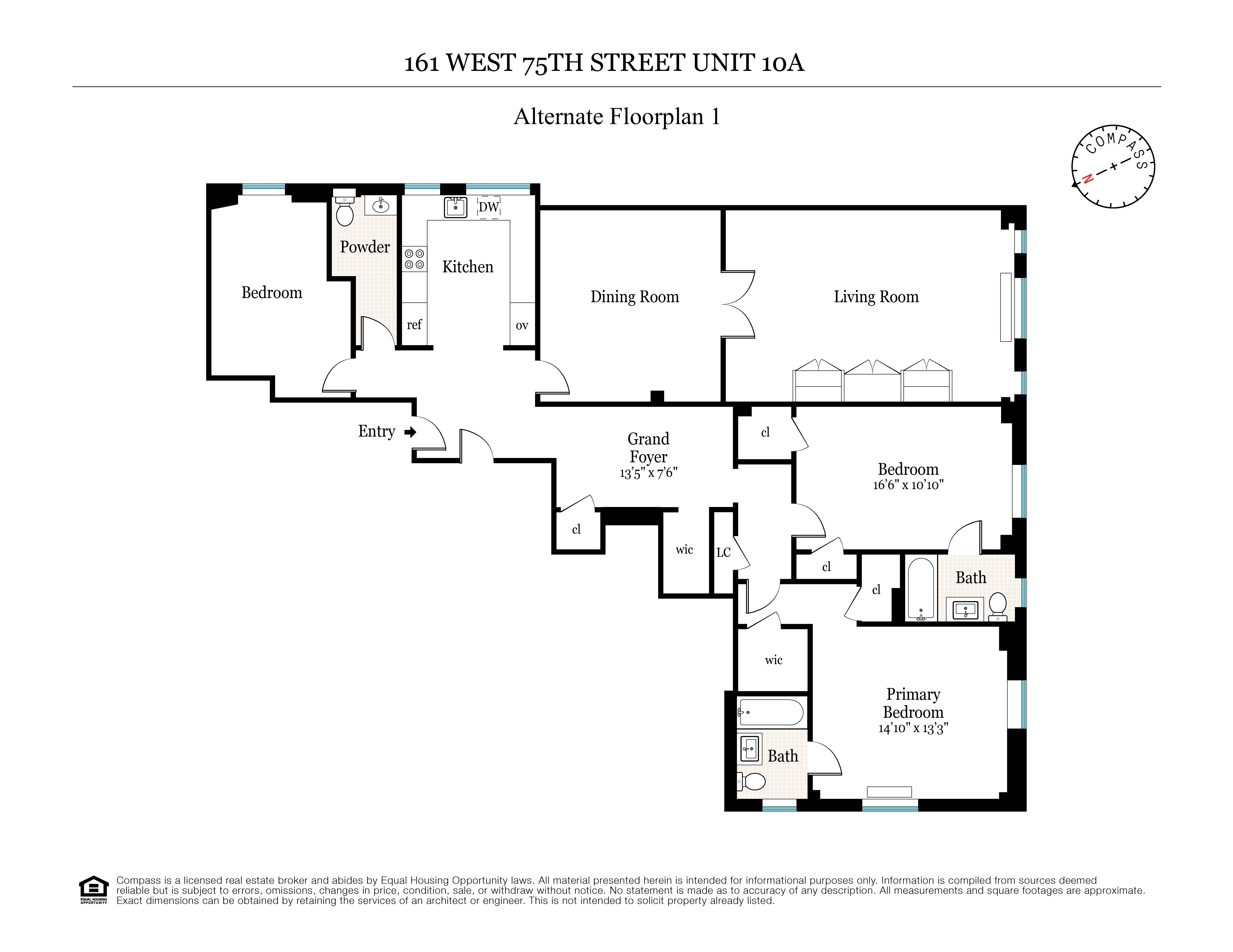 161 West 75th Street 10A Upper West Side New York NY 10023