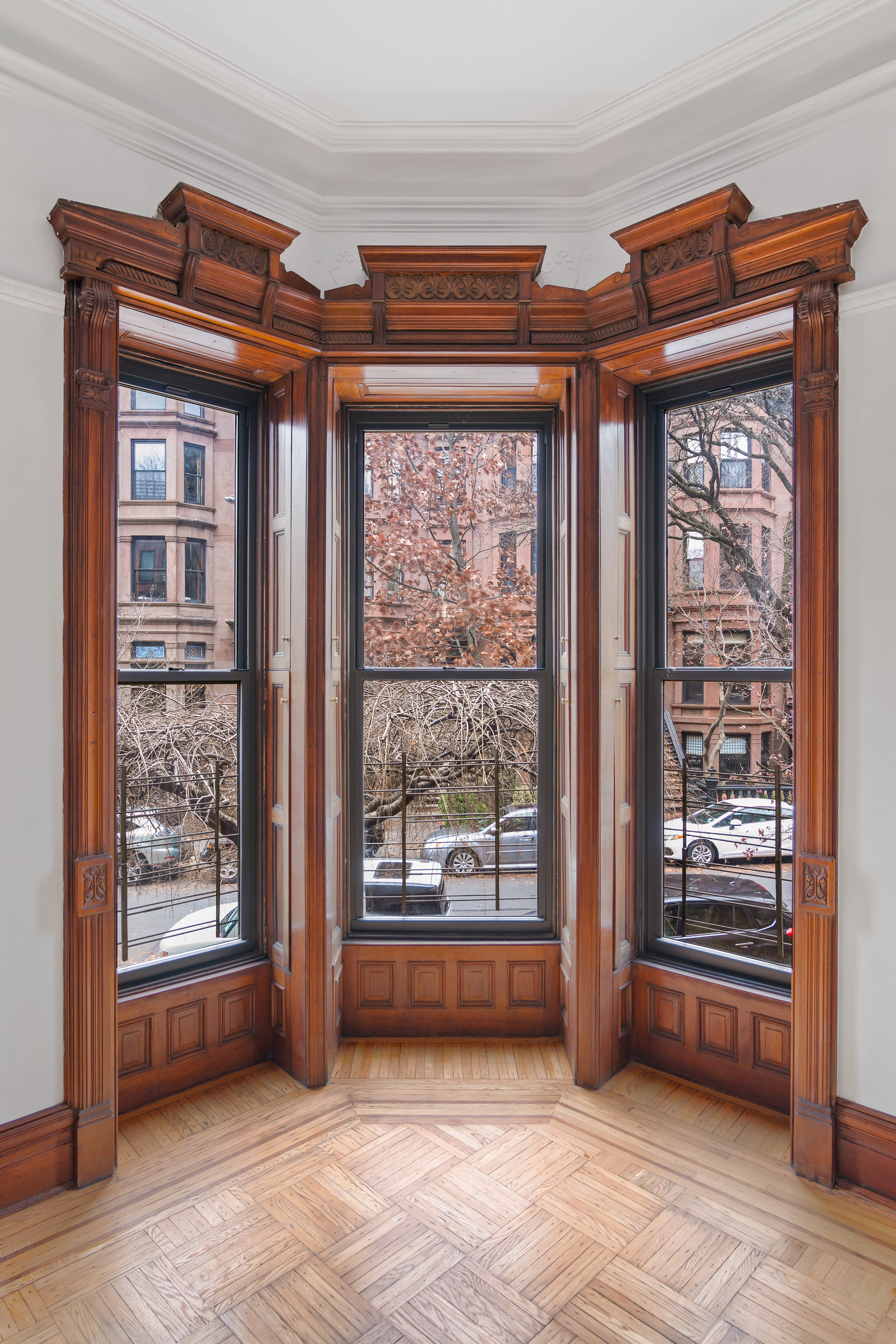 914 President Street, Unit TWNHSE Brooklyn, NY 11215 - Photo 4 of 29 a view of entryway and hall with wooden floor